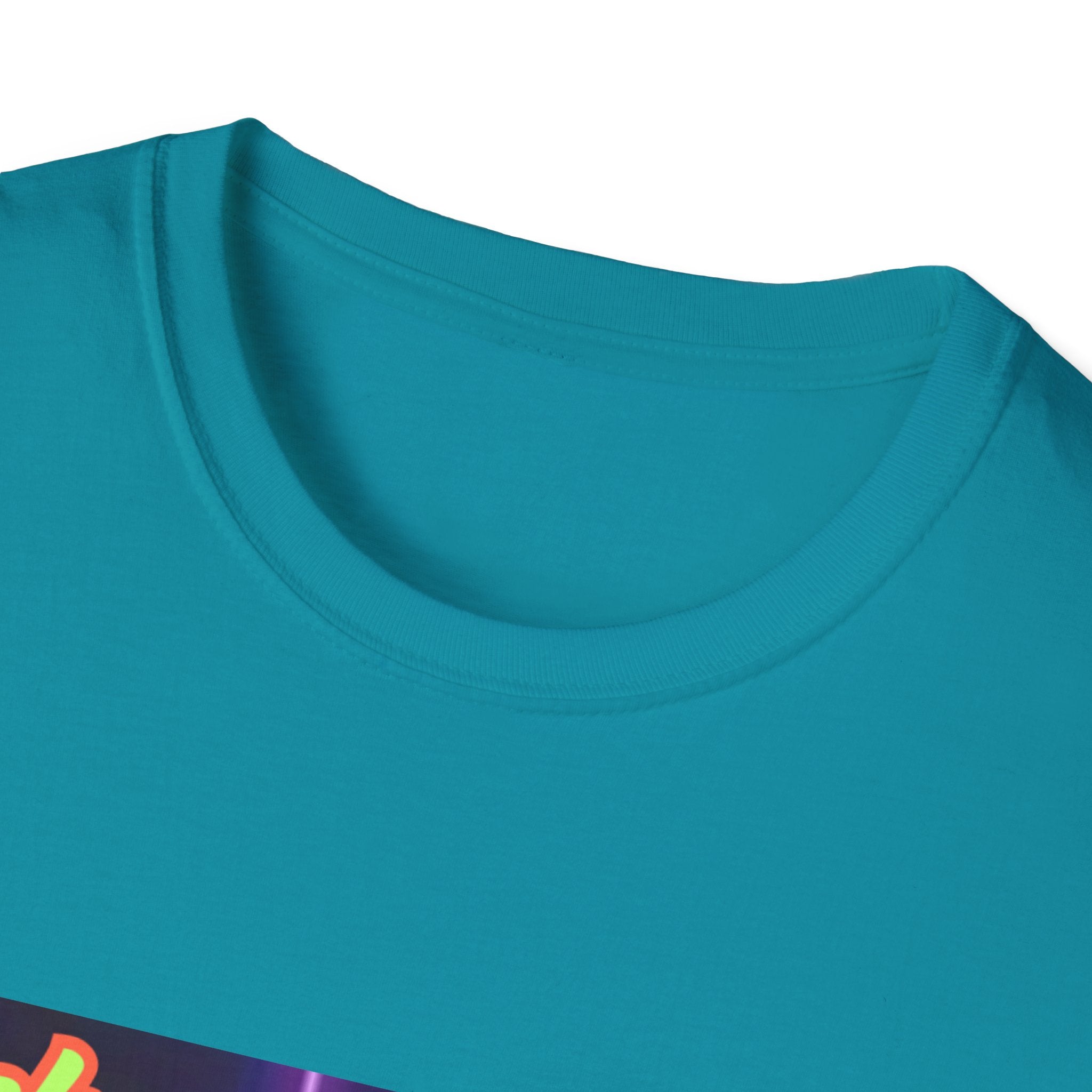 Luck Meets Skills Dabbing Into A Slam Dunk! Unisex Softstyle T-Shirt