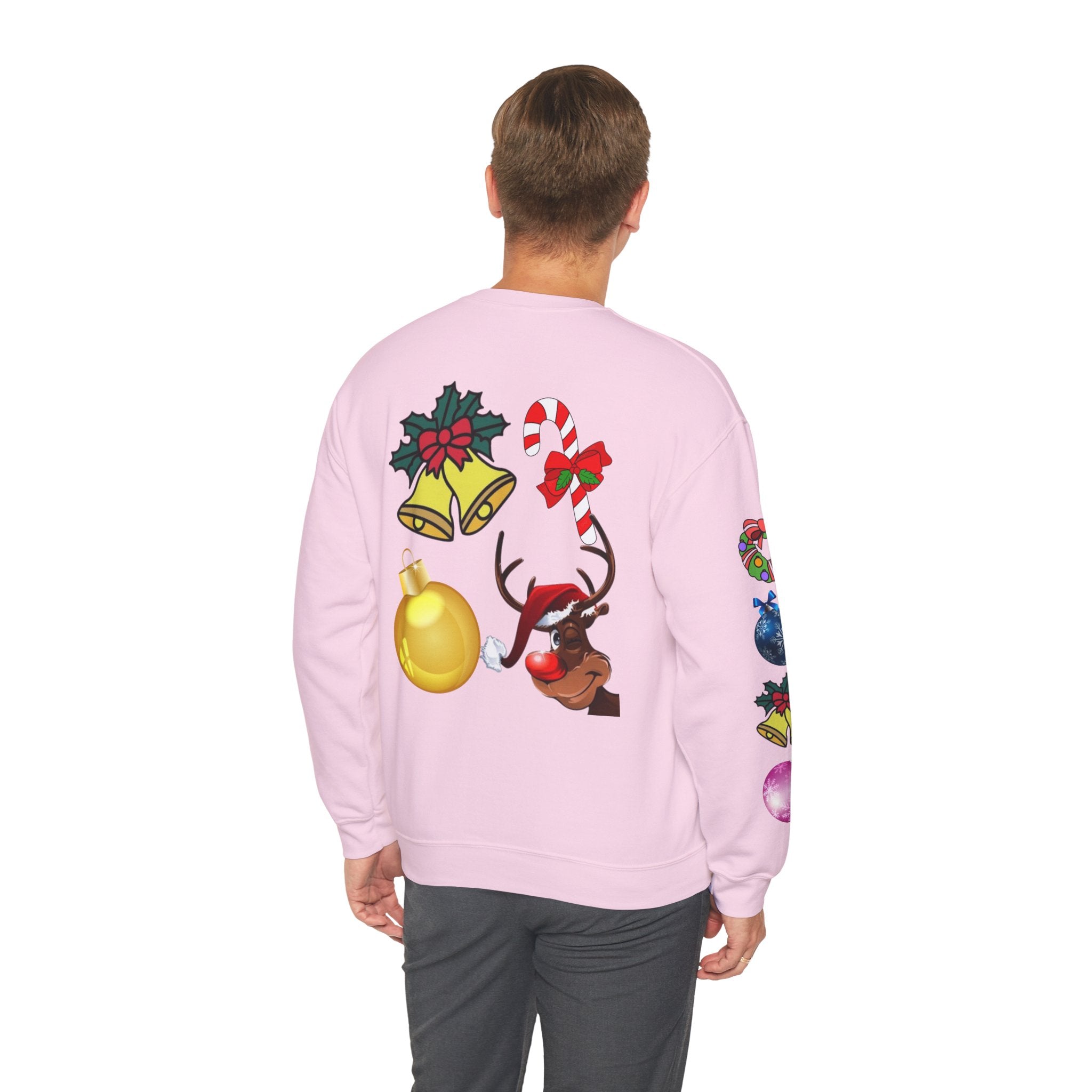 Festive Not-So-Ugly Christmas Unisex Heavy Blend™ Crewneck Sweatshirt