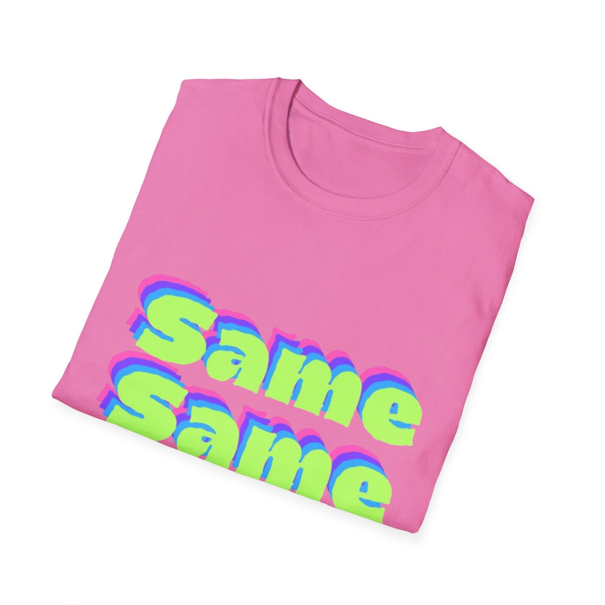 Same Same But Different, Unisex Softstyle T-Shirt