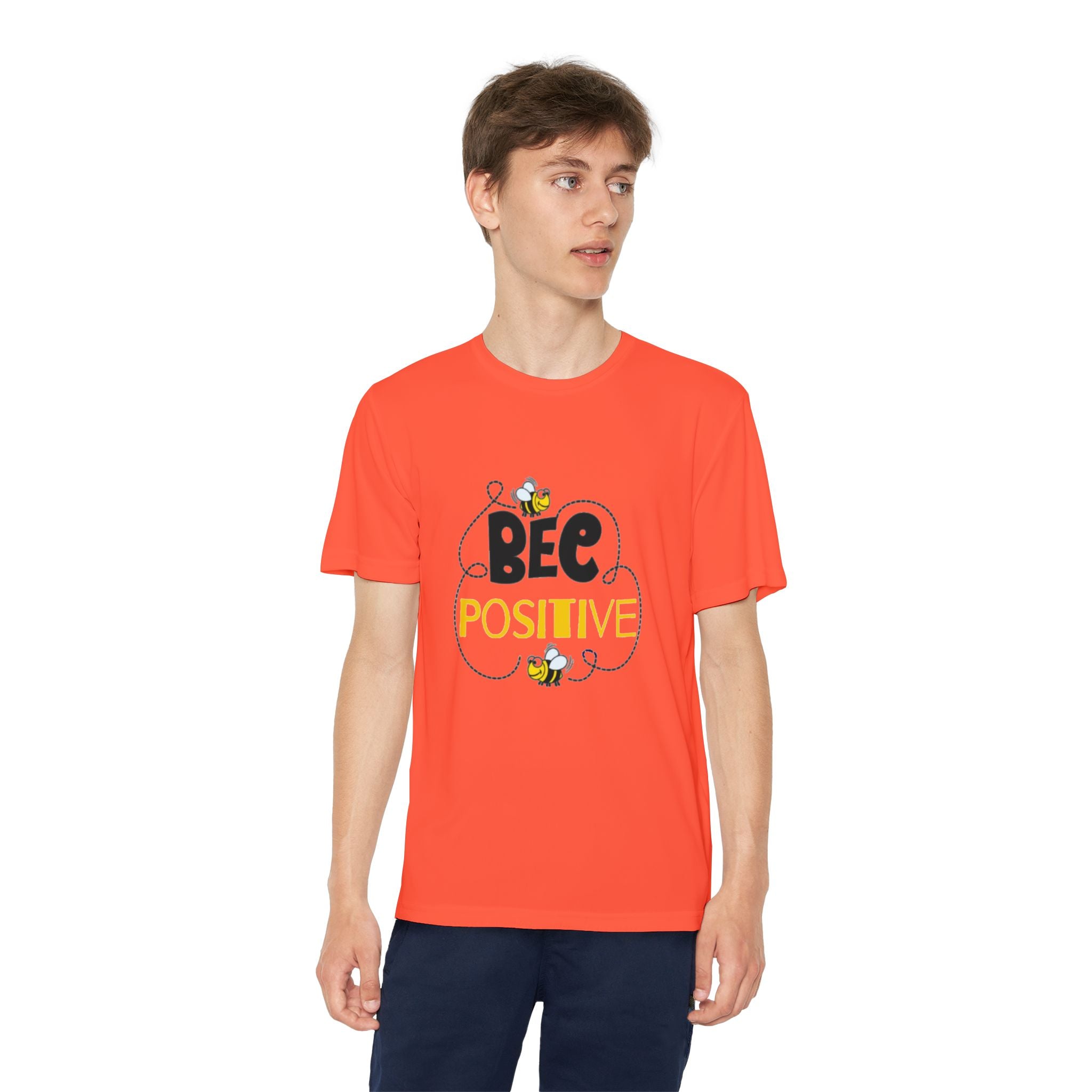 Bee Positive Youth Short Sleeve Competitor T-Shirt