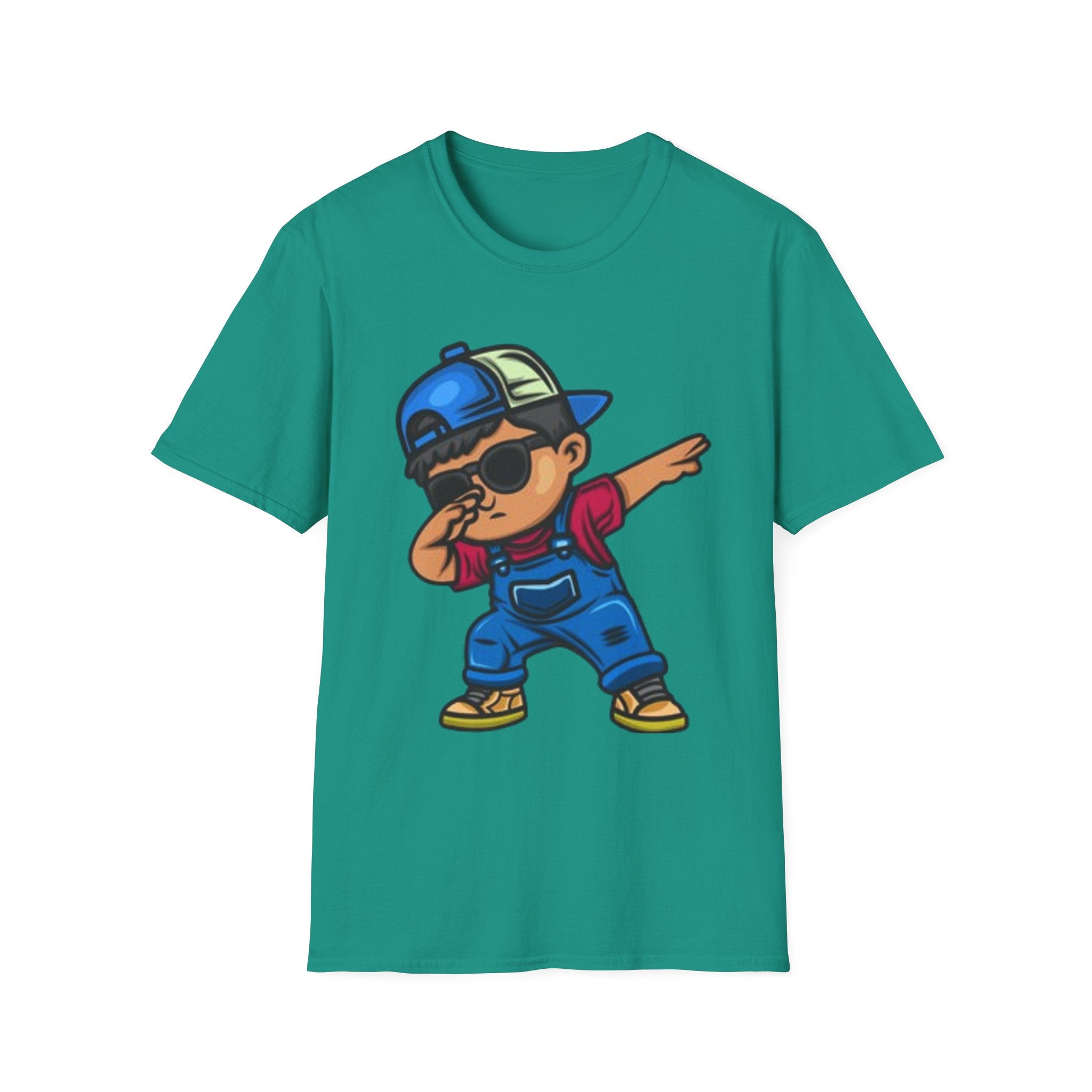 Cool Kid Dabbing Unisex Softstyle T-Shirt
