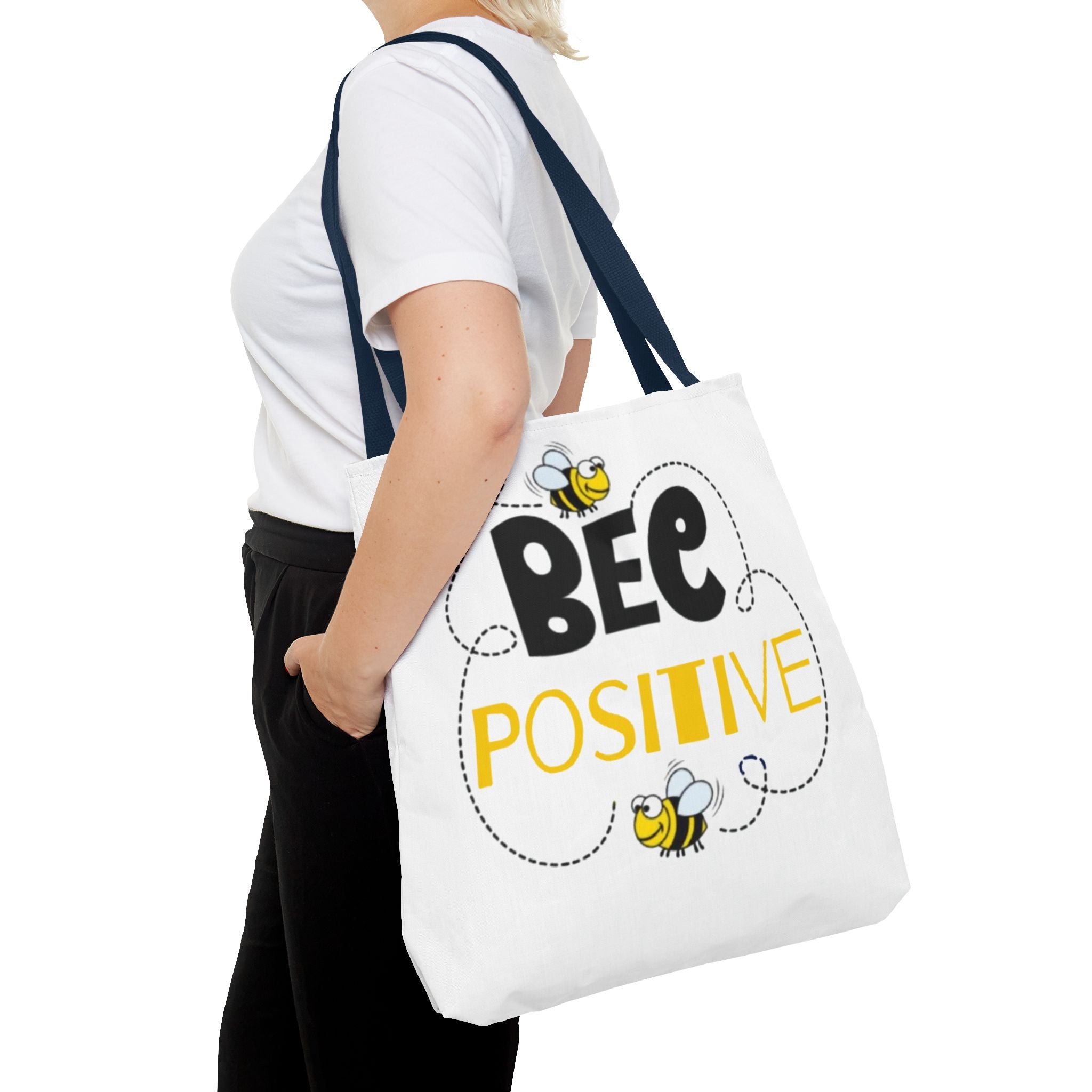 Bee Positive Eco-Friendly Tote Bag