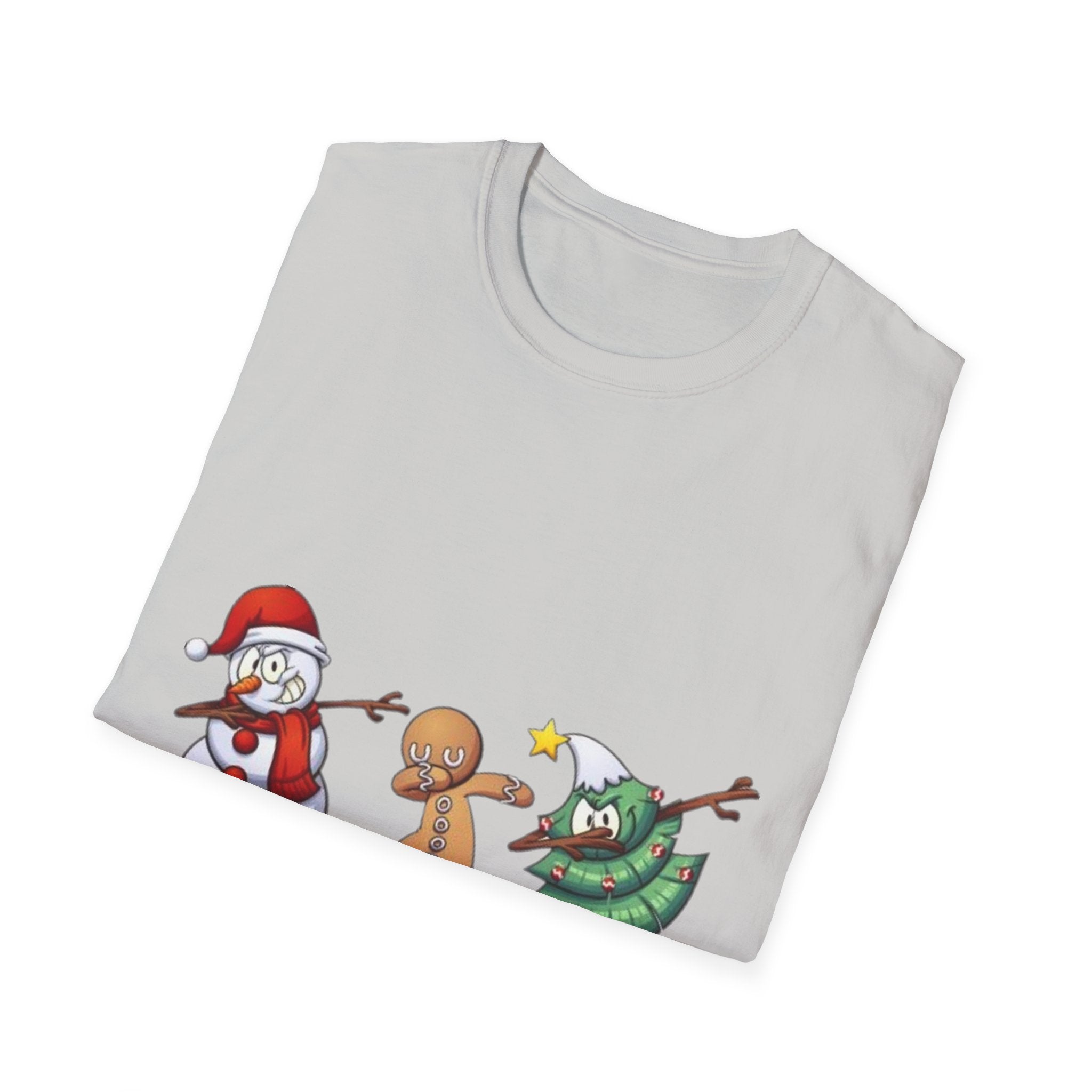 Christmas Dabbing Unisex Softstyle T-Shirt
