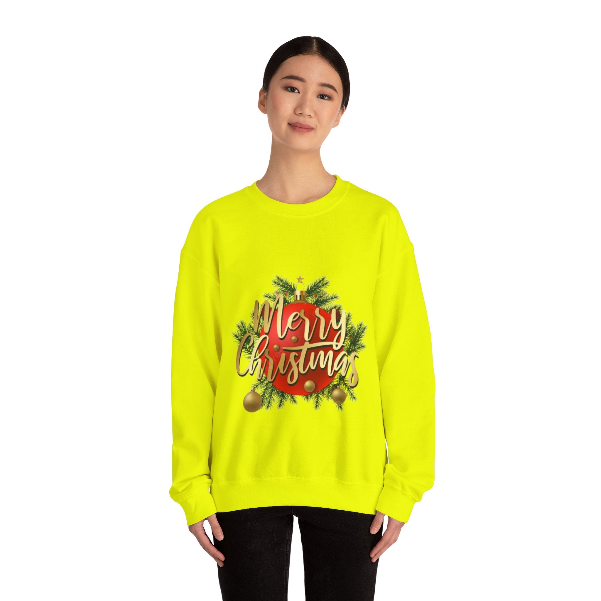 Merry Christmas Unisex Heavy Blend Crewneck Sweatshirt