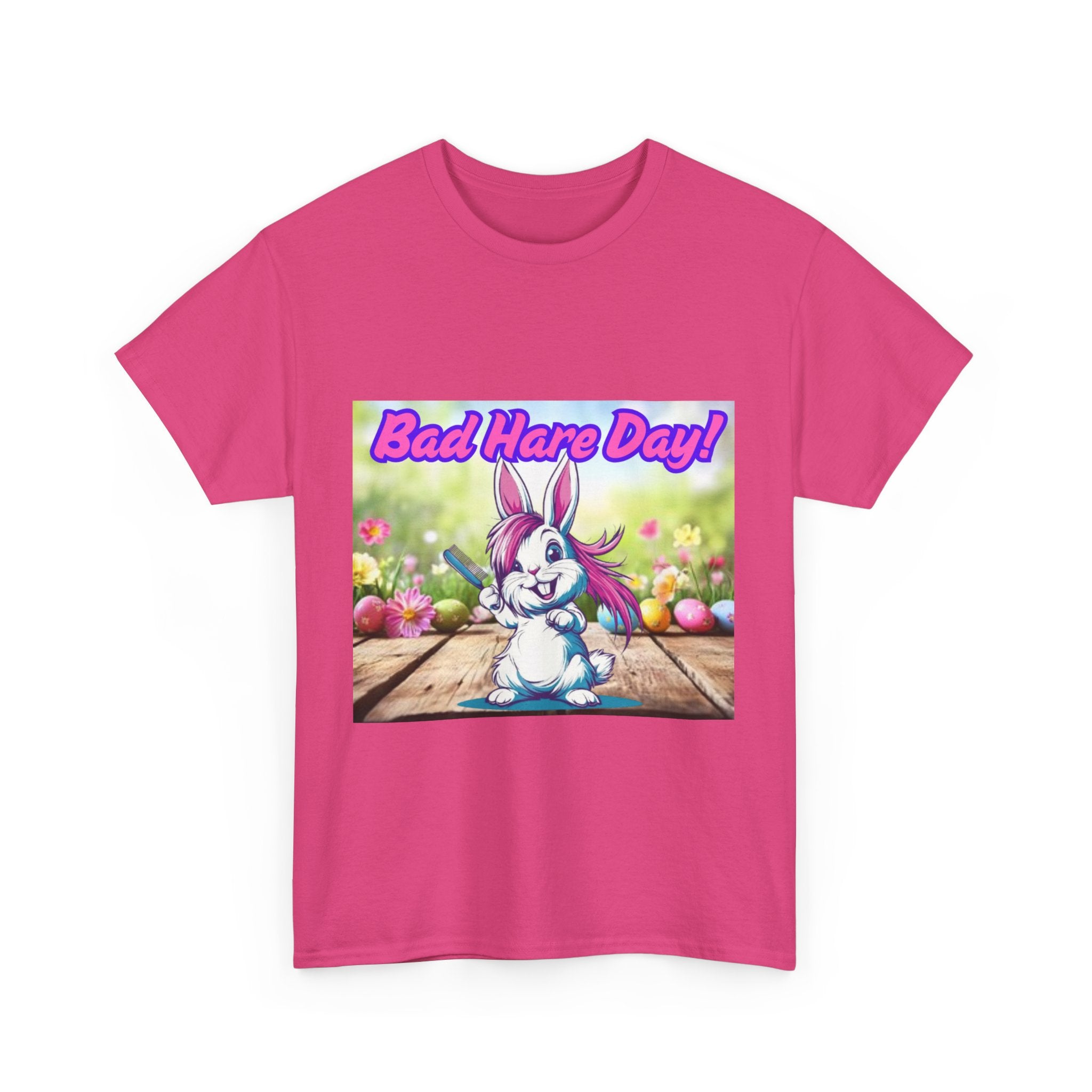 Bad Hare Day Unisex Heavy Cotton T-Shirt