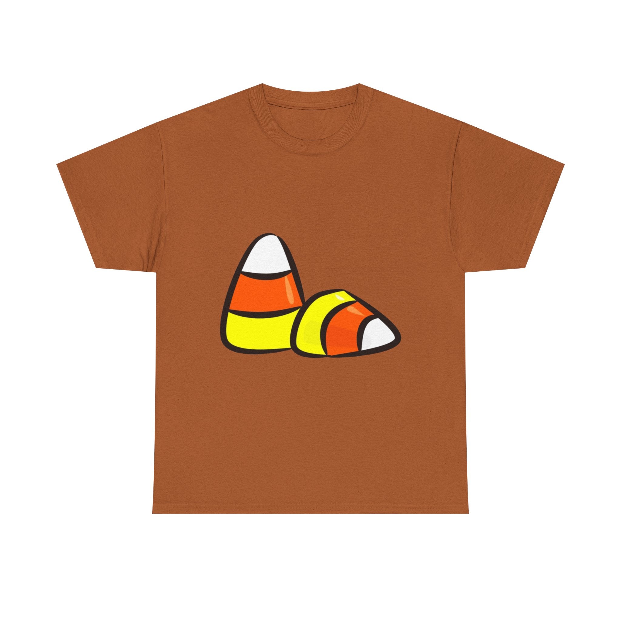 Halloween Candy Corn Unisex Heavy Cotton T-Shirt