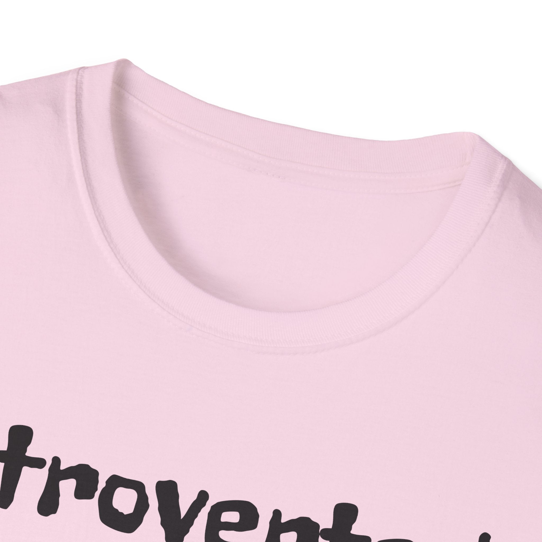 Introverted But Willing To Discuss Plants Unisex Softstyle T-Shirt