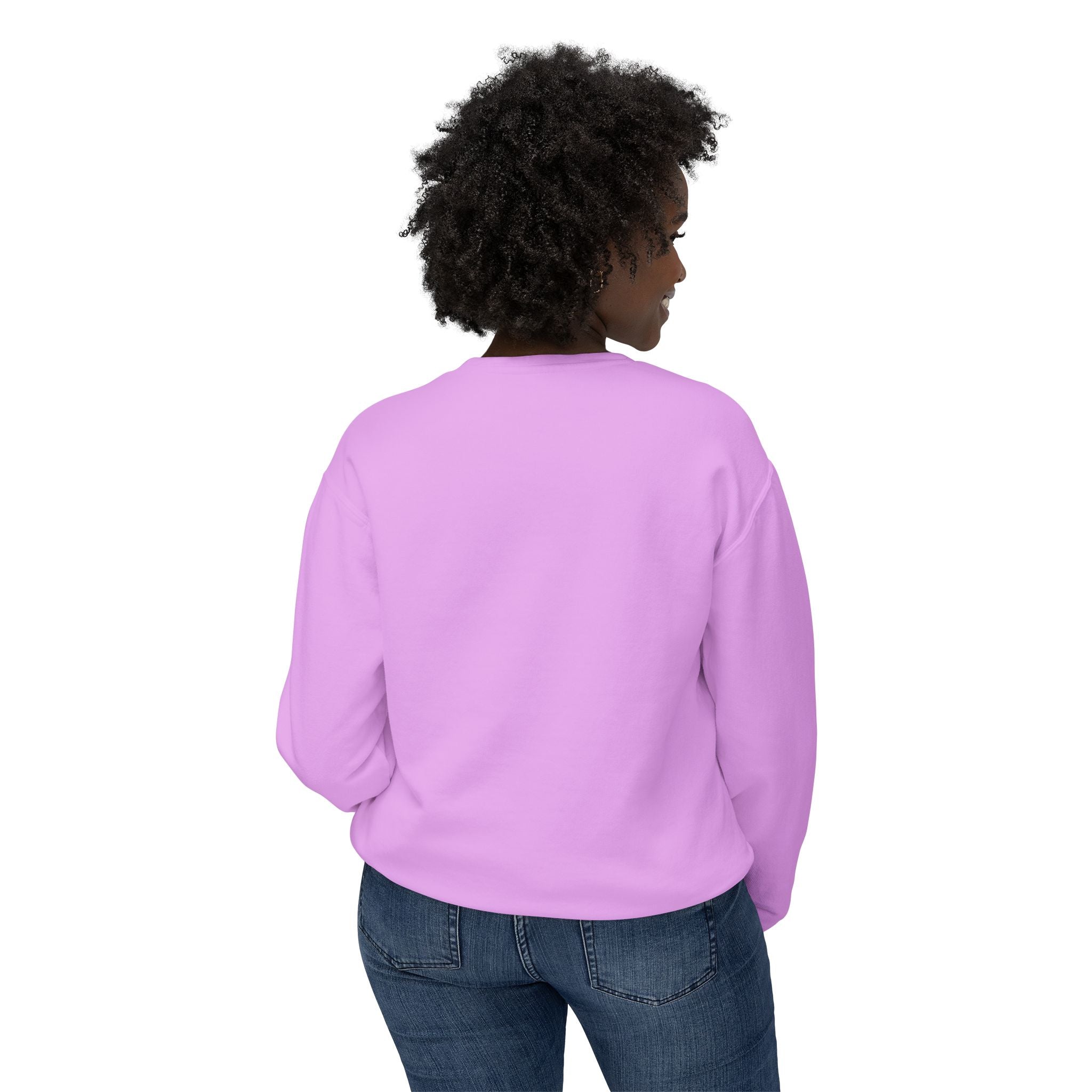 Bee Positive Unisex Lightweight Crewneck Sweatshirt