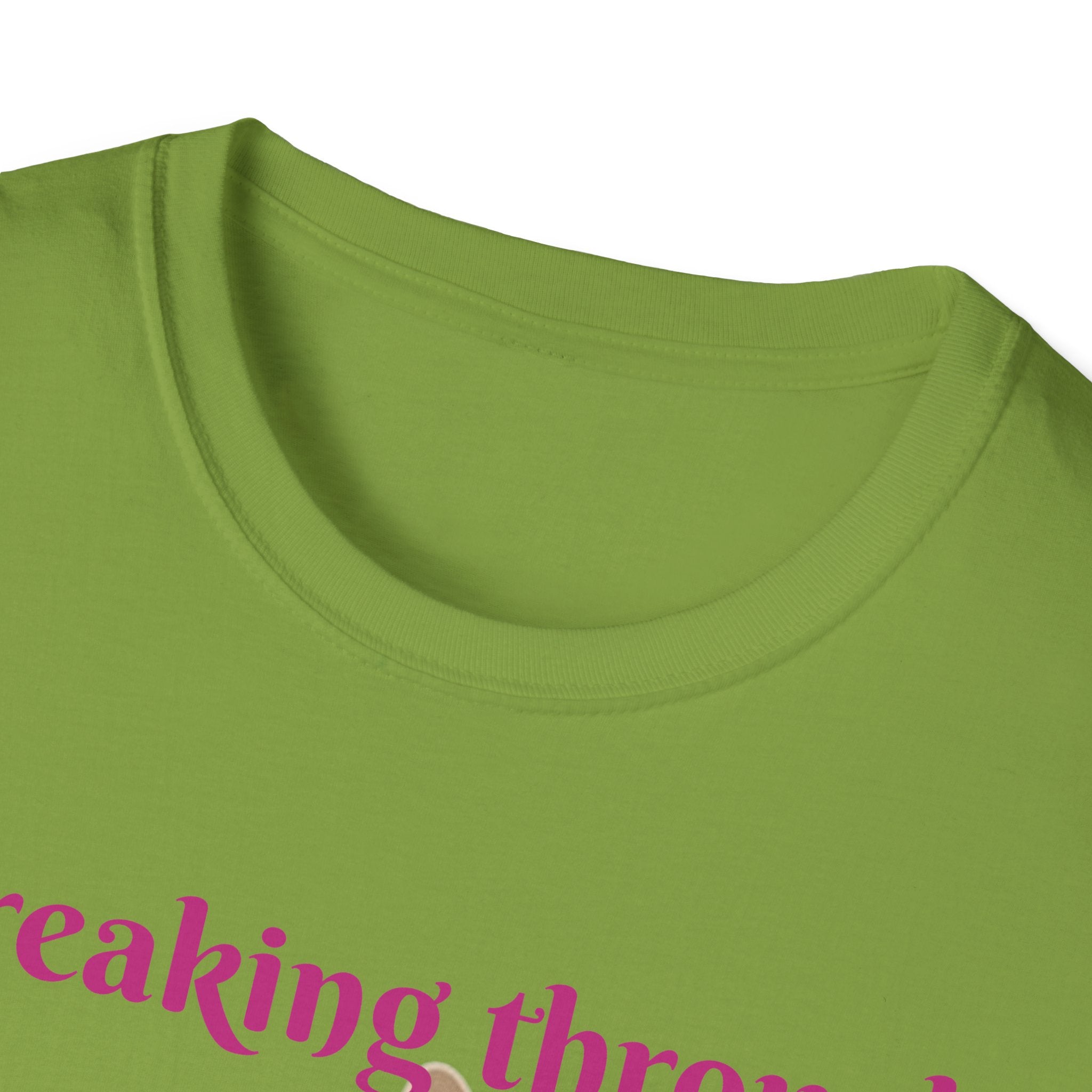 Breaking Through To Bring You Smiles Unisex Softstyle T-Shirt