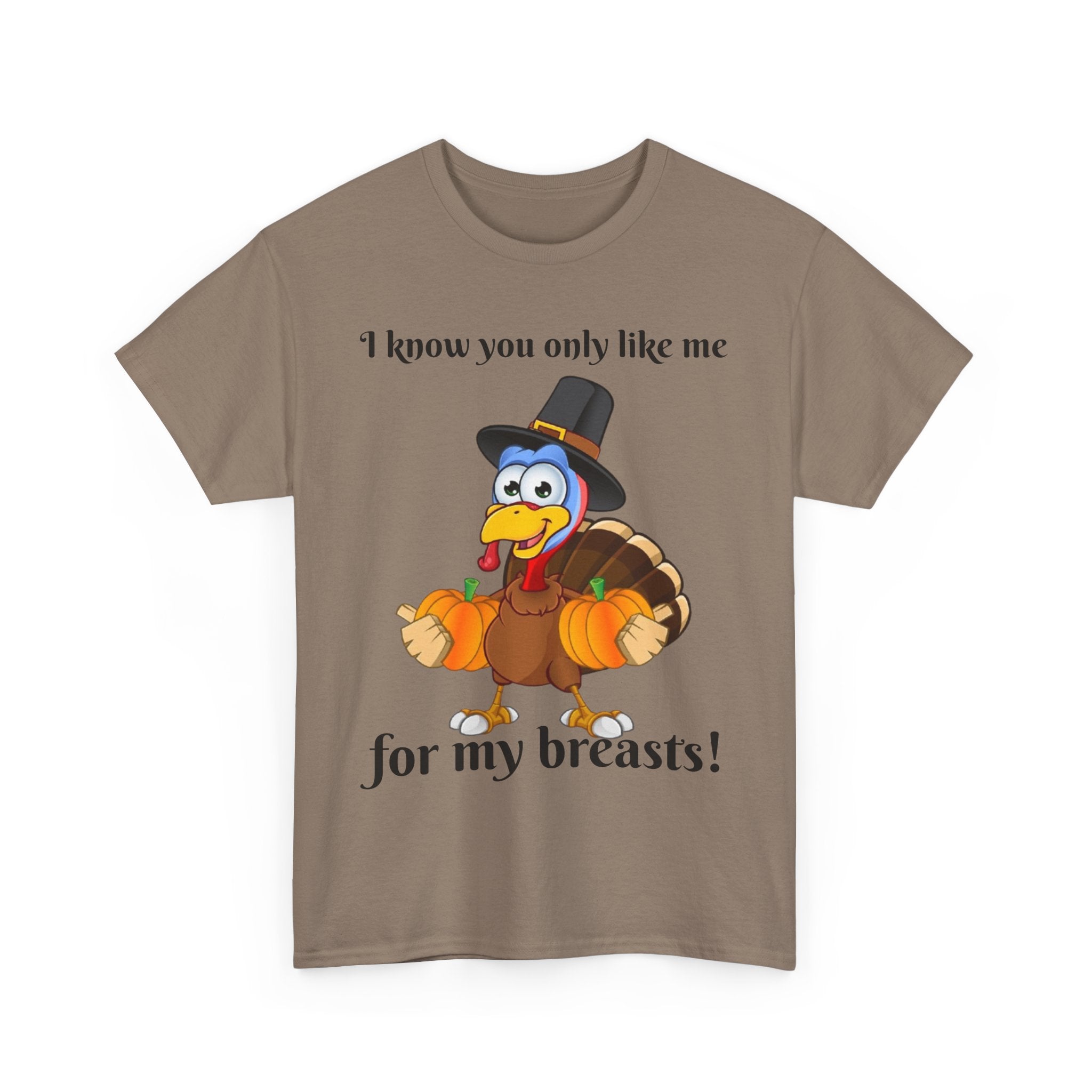 I Know You Only Like Me For My Breasts! Unisex Heavy Cotton T-Shirt