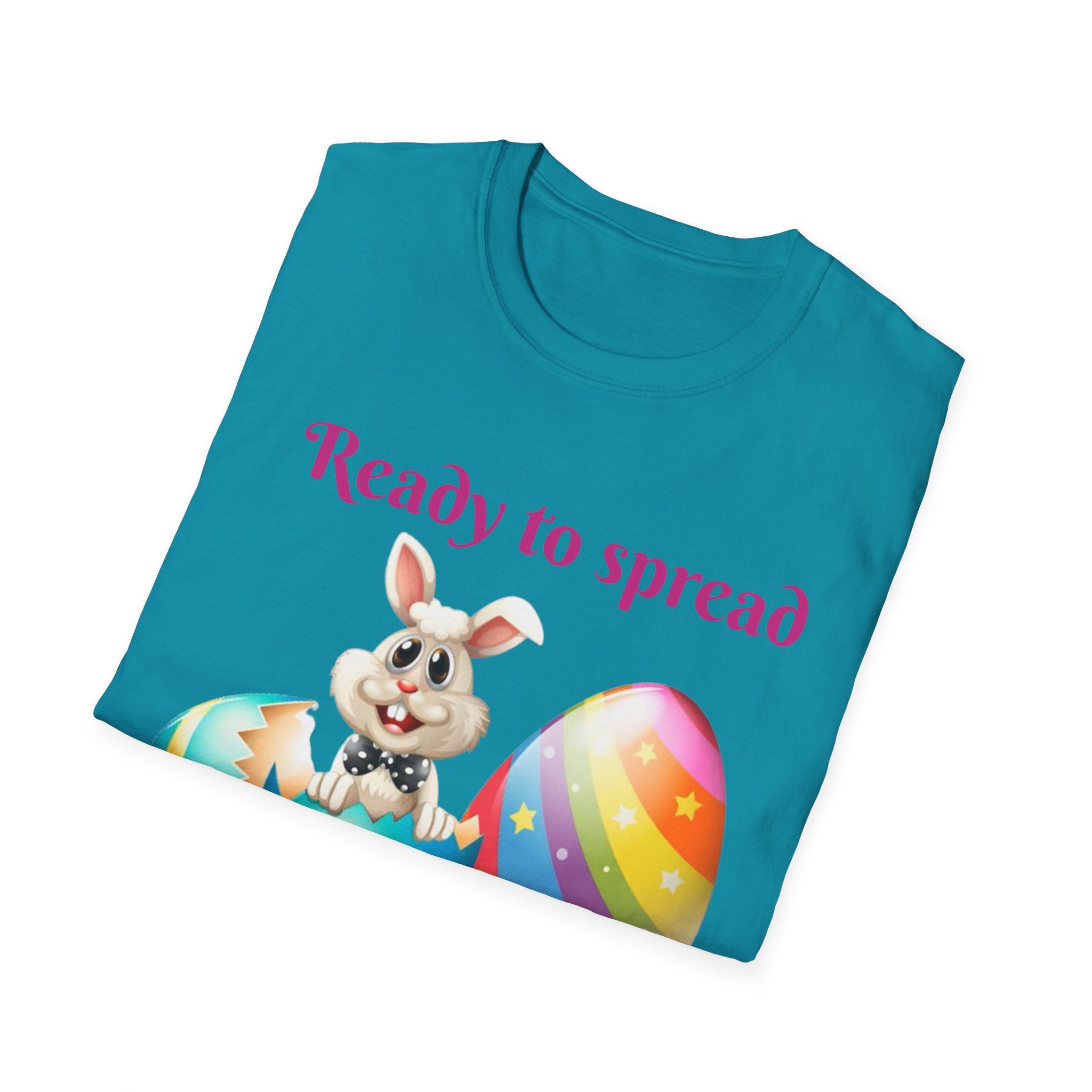 Ready To Spread Some Springtime Cheer Bunny Unisex Softstyle T-Shirt