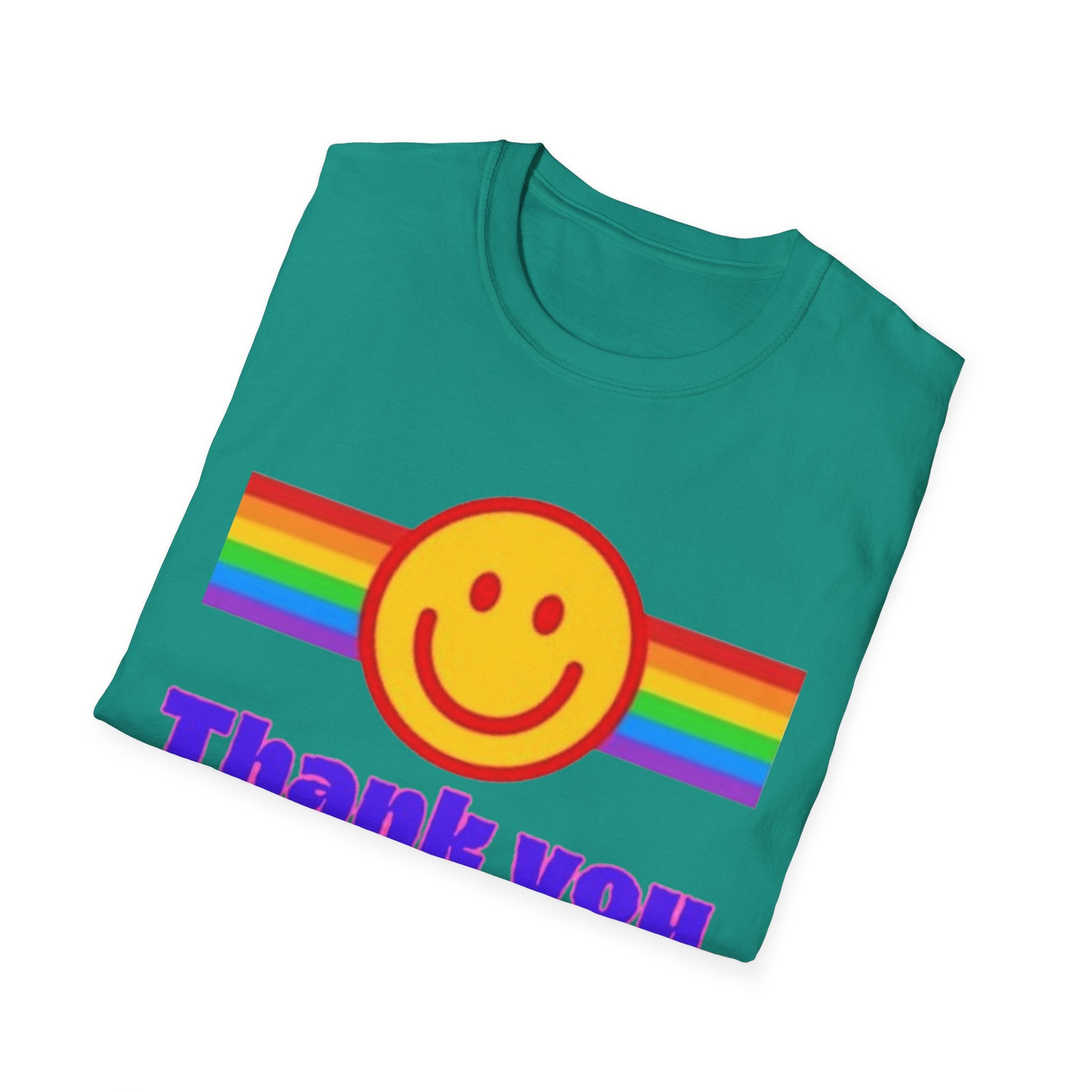 Thank You Have A Gay Day Unisex Softstyle T-Shirt