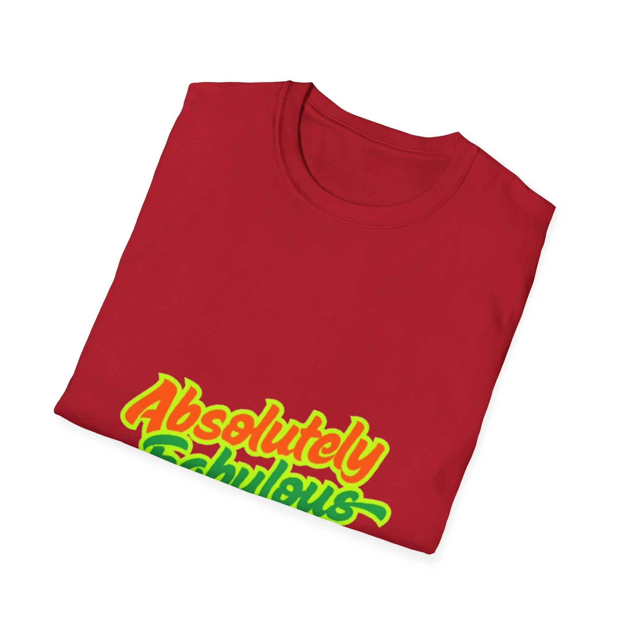 Absolutely Fabulous Orange/Green Unisex Softstyle T-Shirt