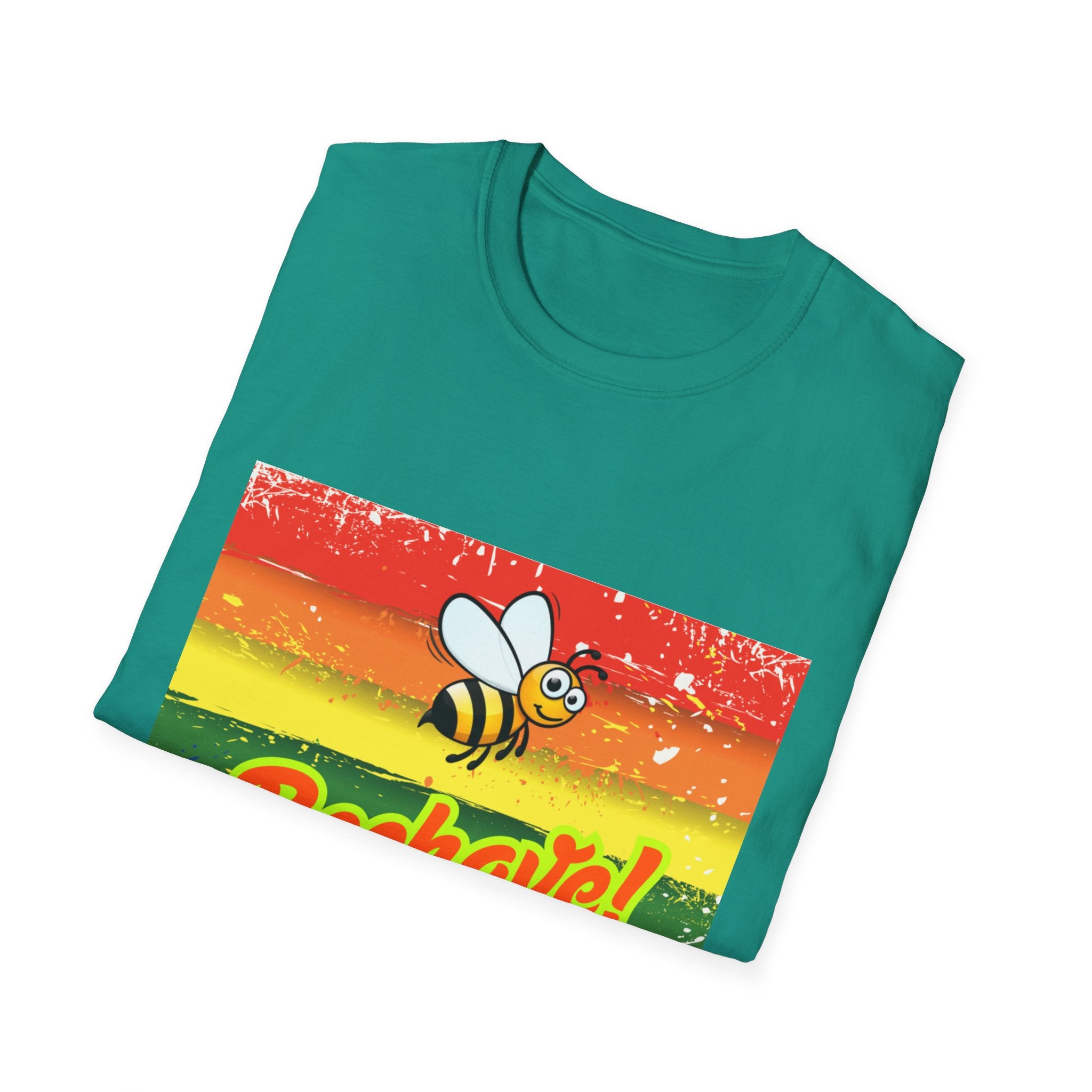 Beehave Rainbow Unisex Softstyle T-Shirt