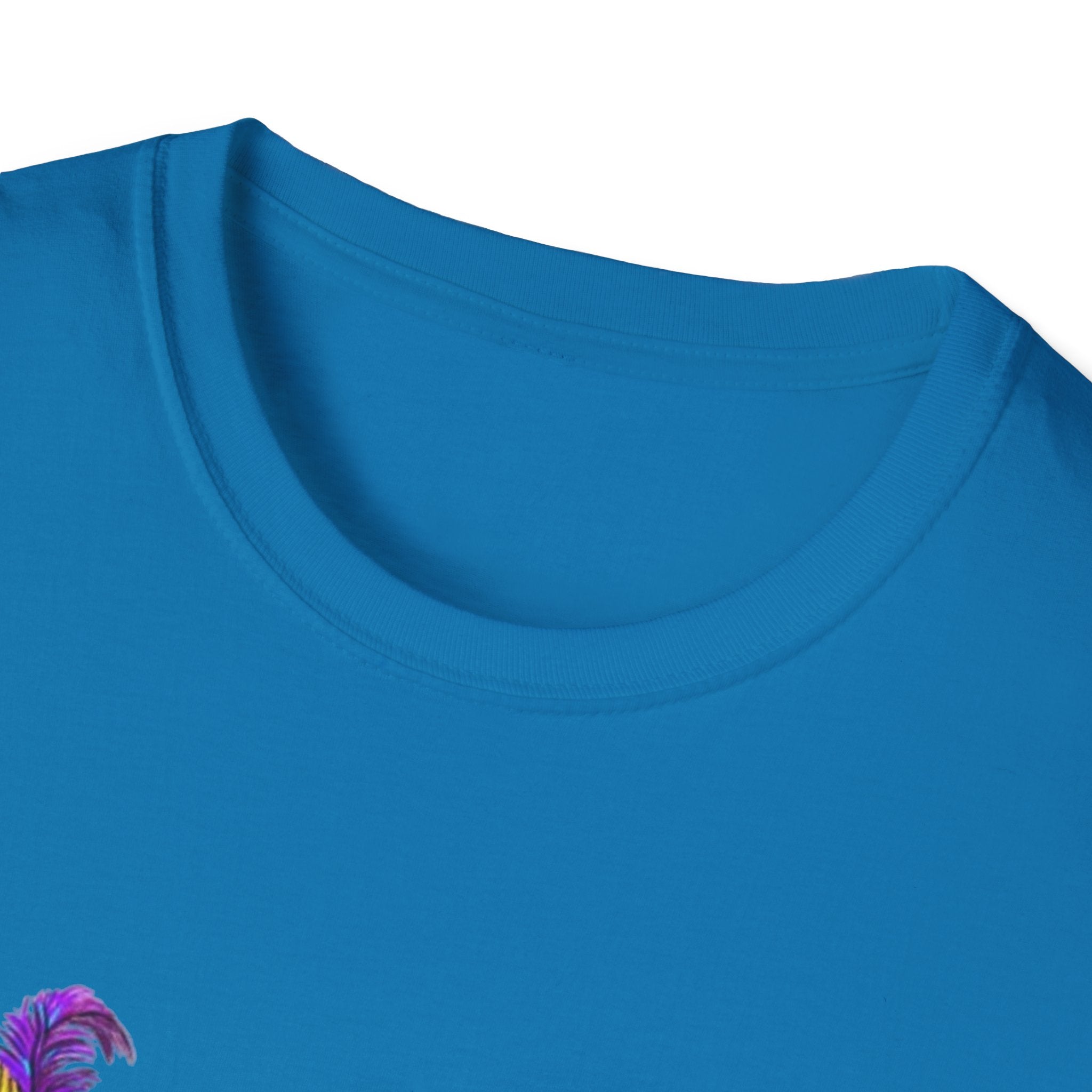 Mardi Gras Gator Unisex Softstyle T-Shirt