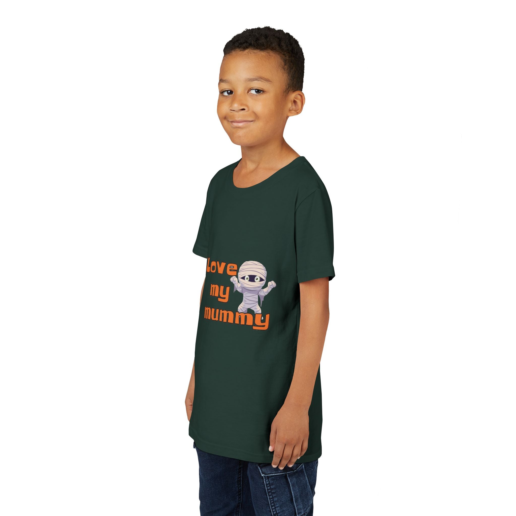 I Love My Mummy Youth Short Sleeve T-Shirt