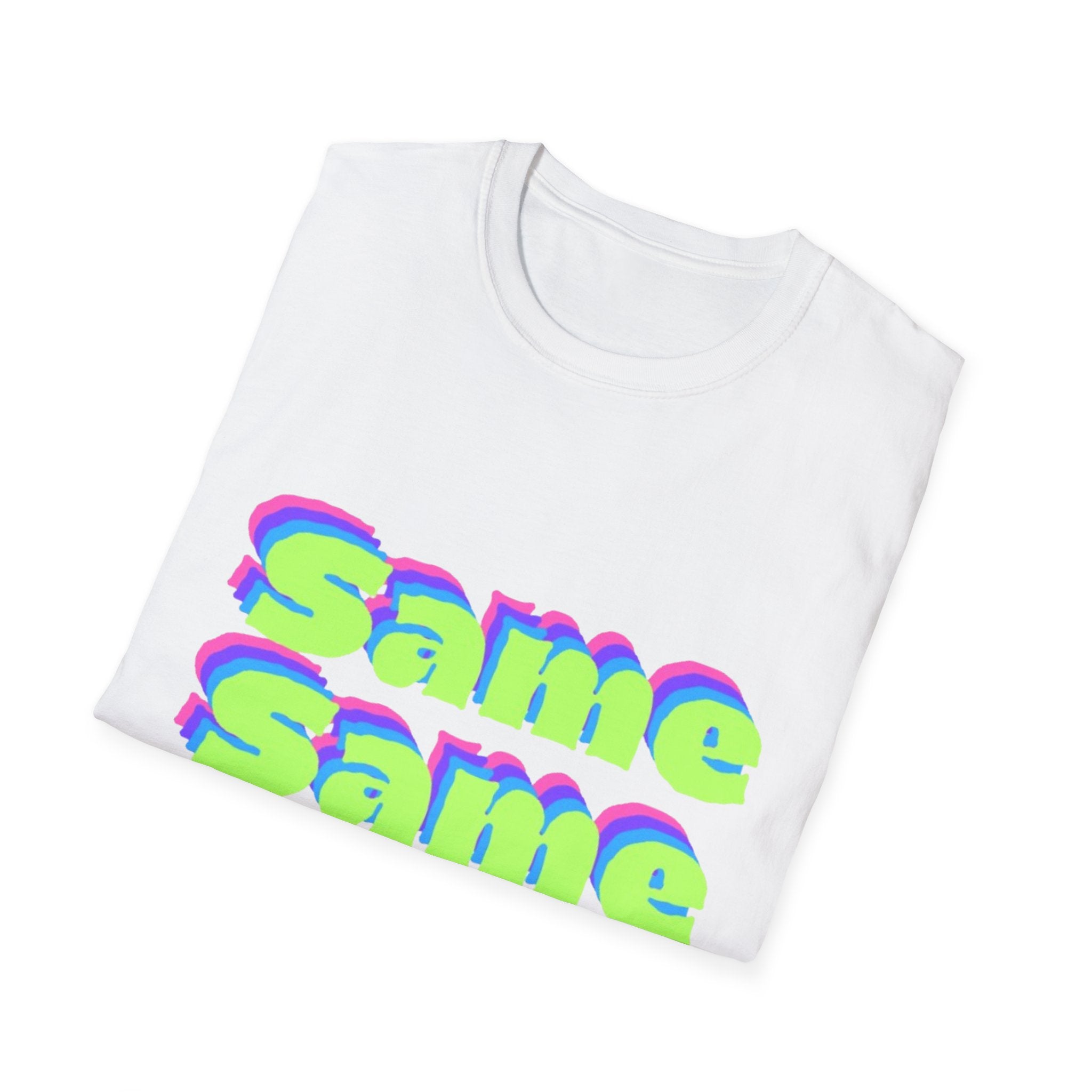 Same Same But Different, Unisex Softstyle T-Shirt