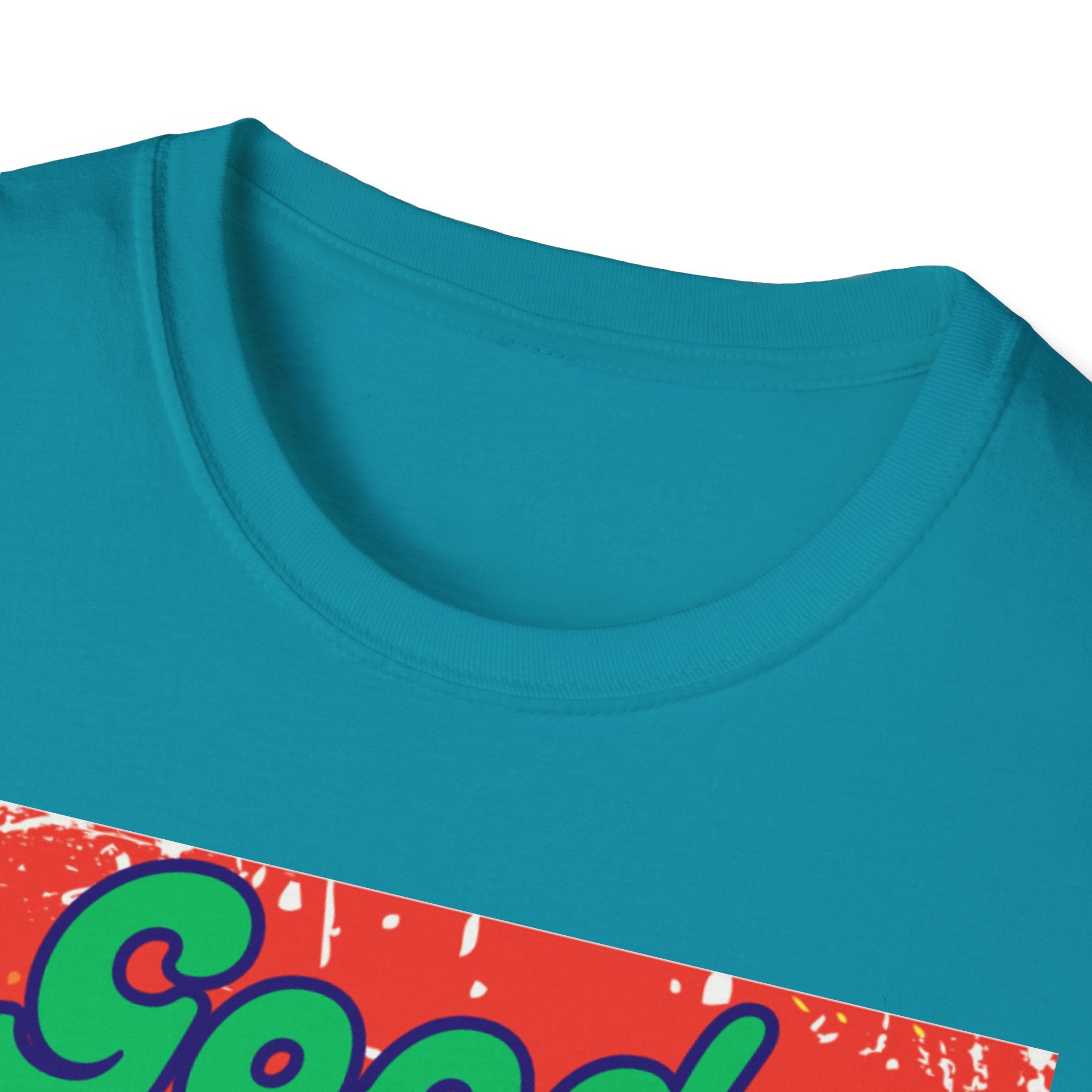 Good Vibes Only Green Unisex Softstyle T-Shirt