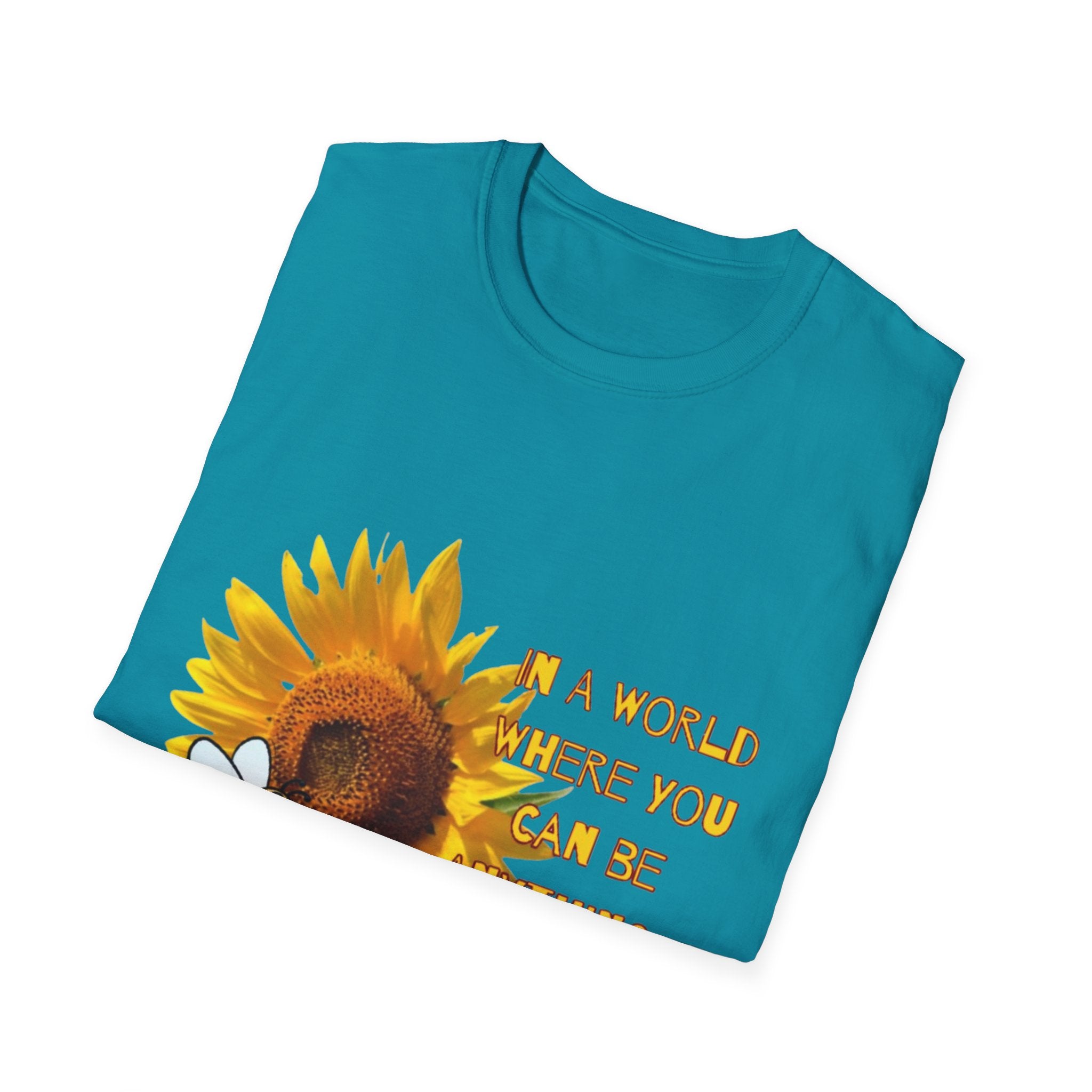 Bee Kind Sunflower Unisex Softstyle T-Shirt