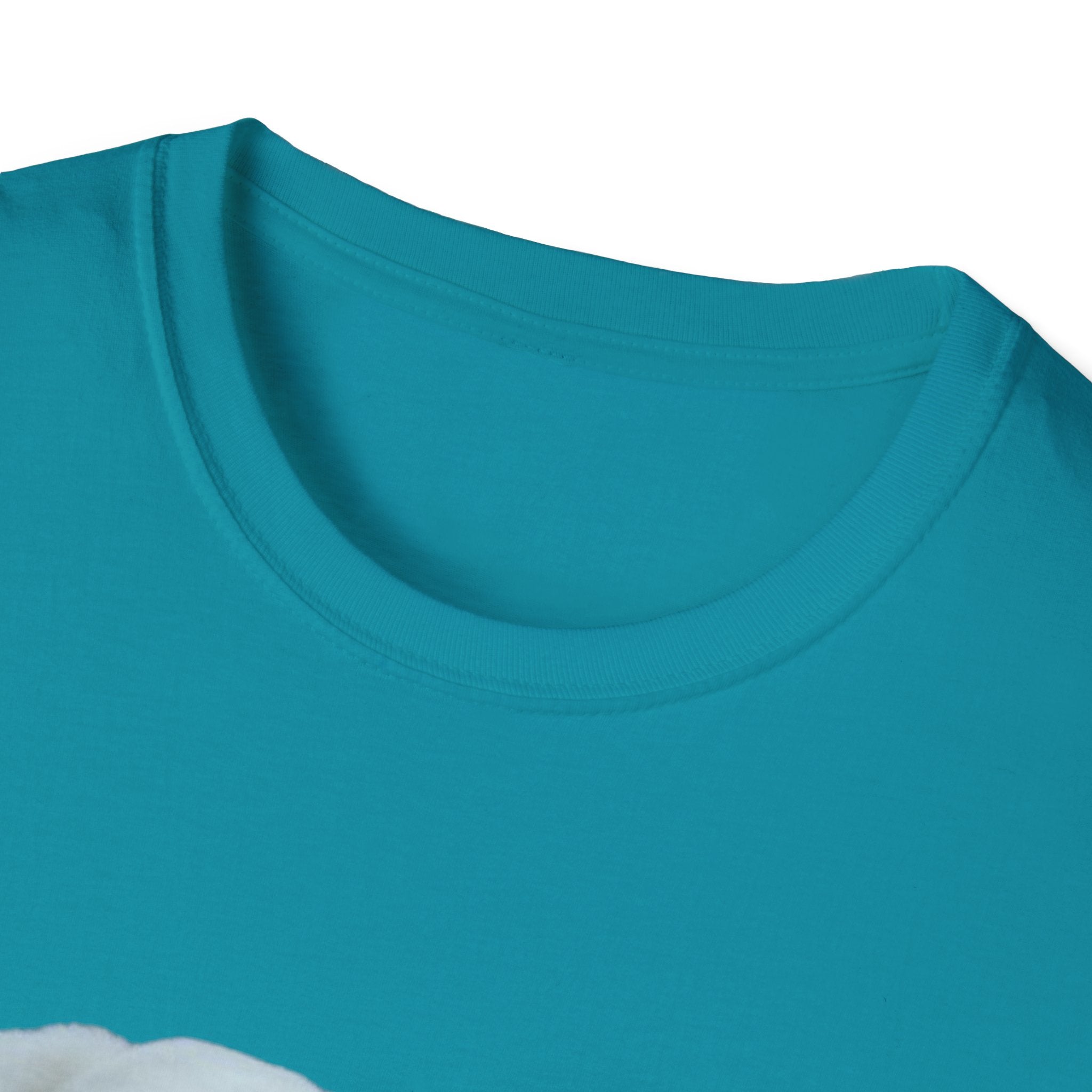 Easter Bunny And His Golden Eggs Unisex Softstyle T-Shirt