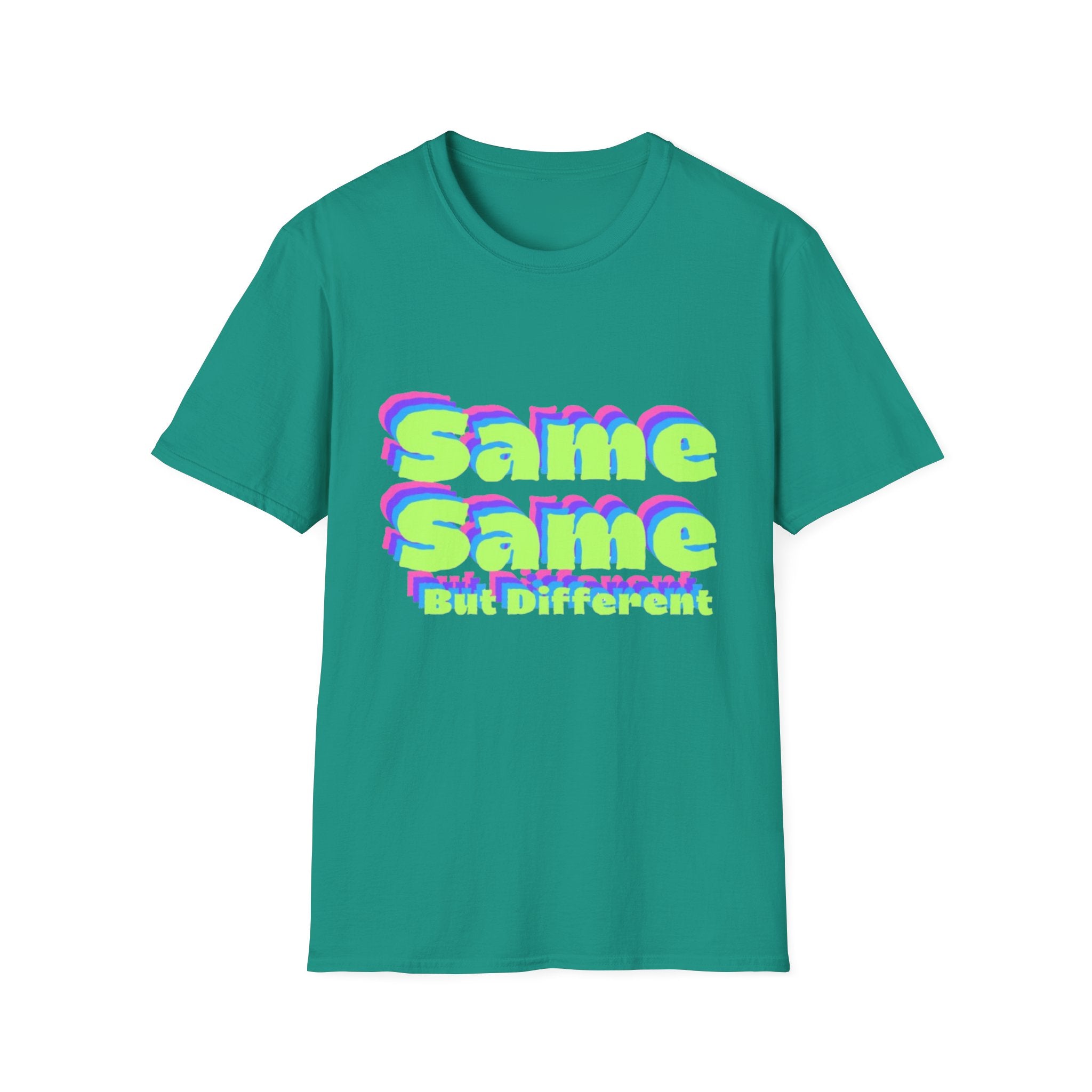 Same Same But Different, Unisex Softstyle T-Shirt