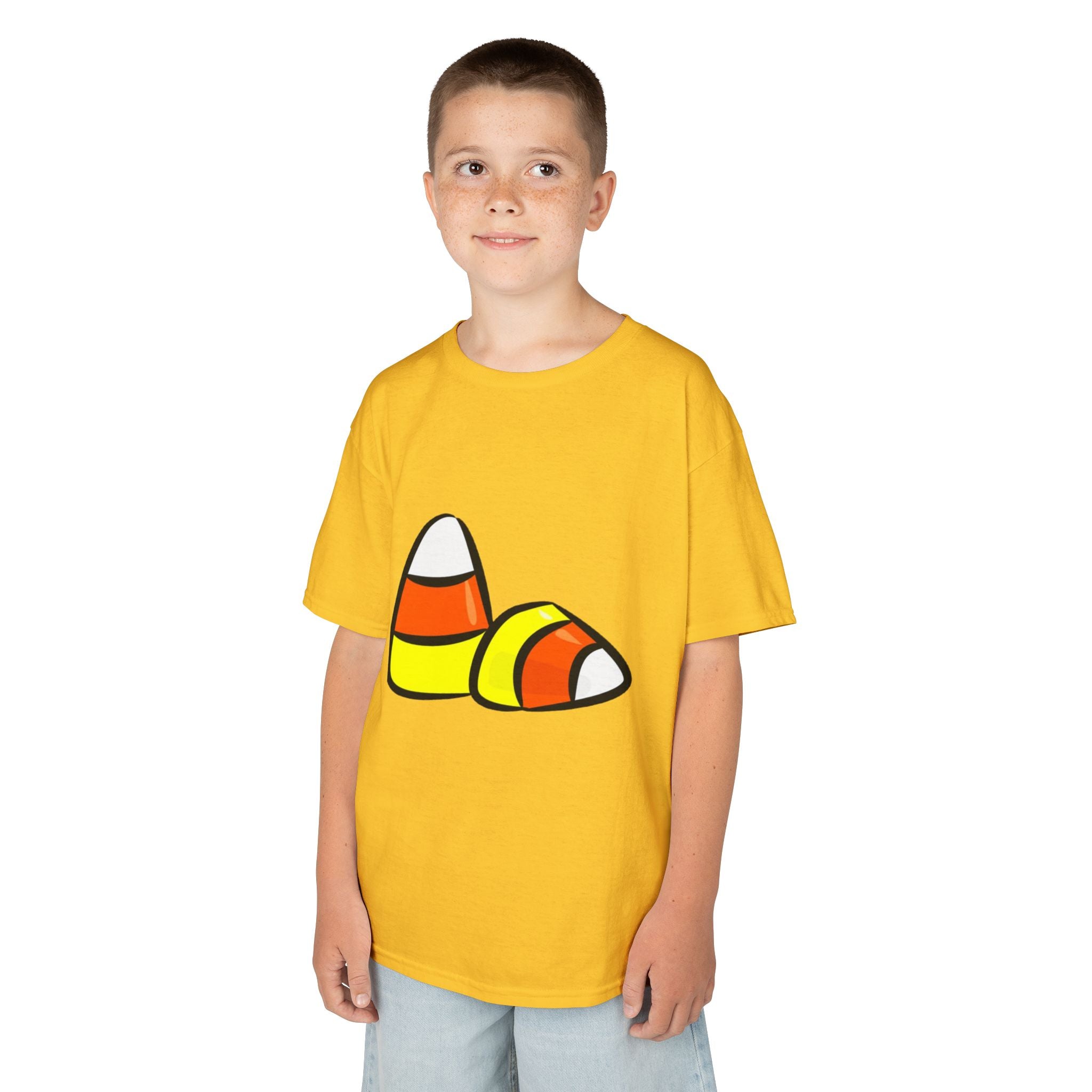 Halloween Candy Corn Kids Heavy Cotton™ Short Sleeve T-Shirt