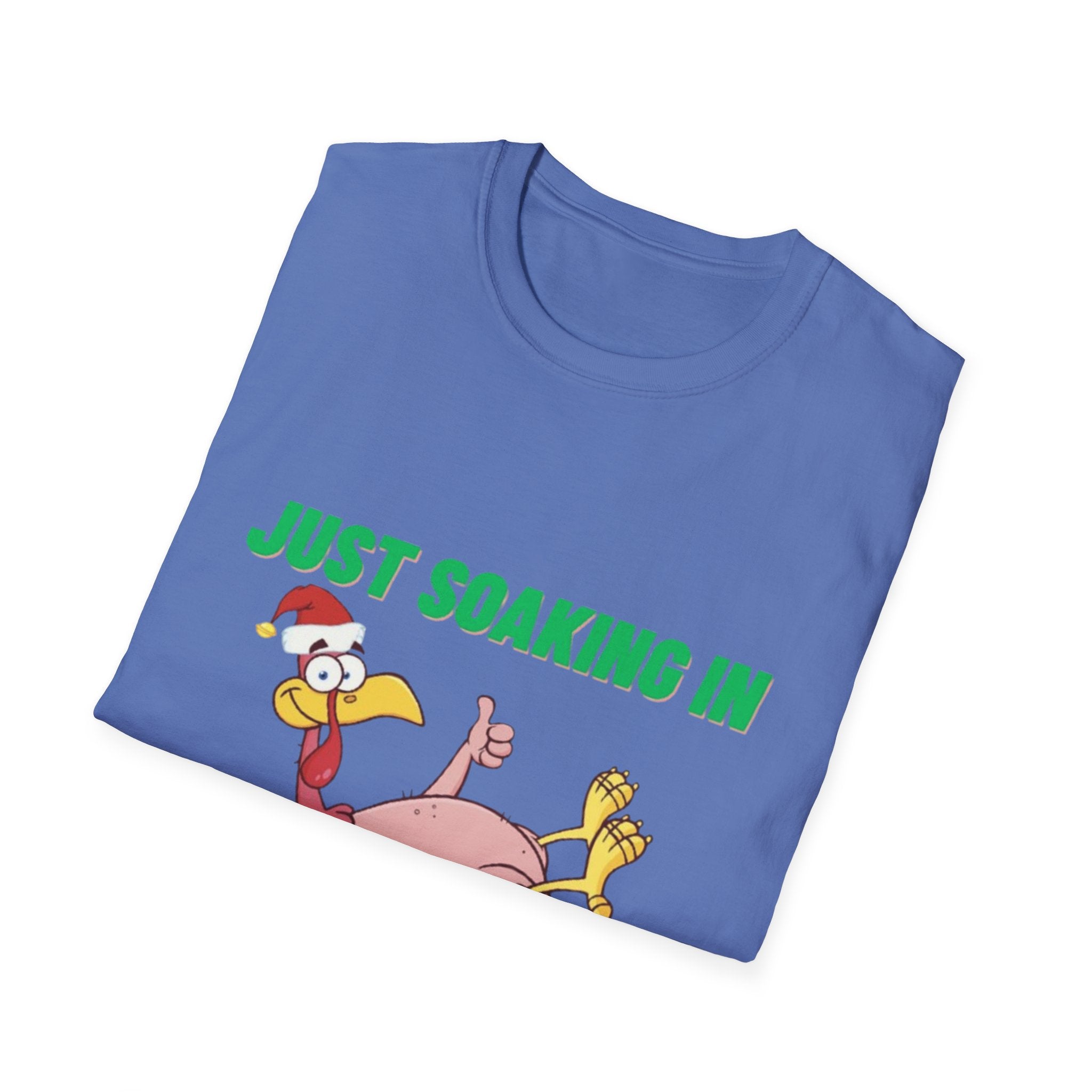Just Soaking In The Holiday Spirit Unisex Softstyle T-Shirt