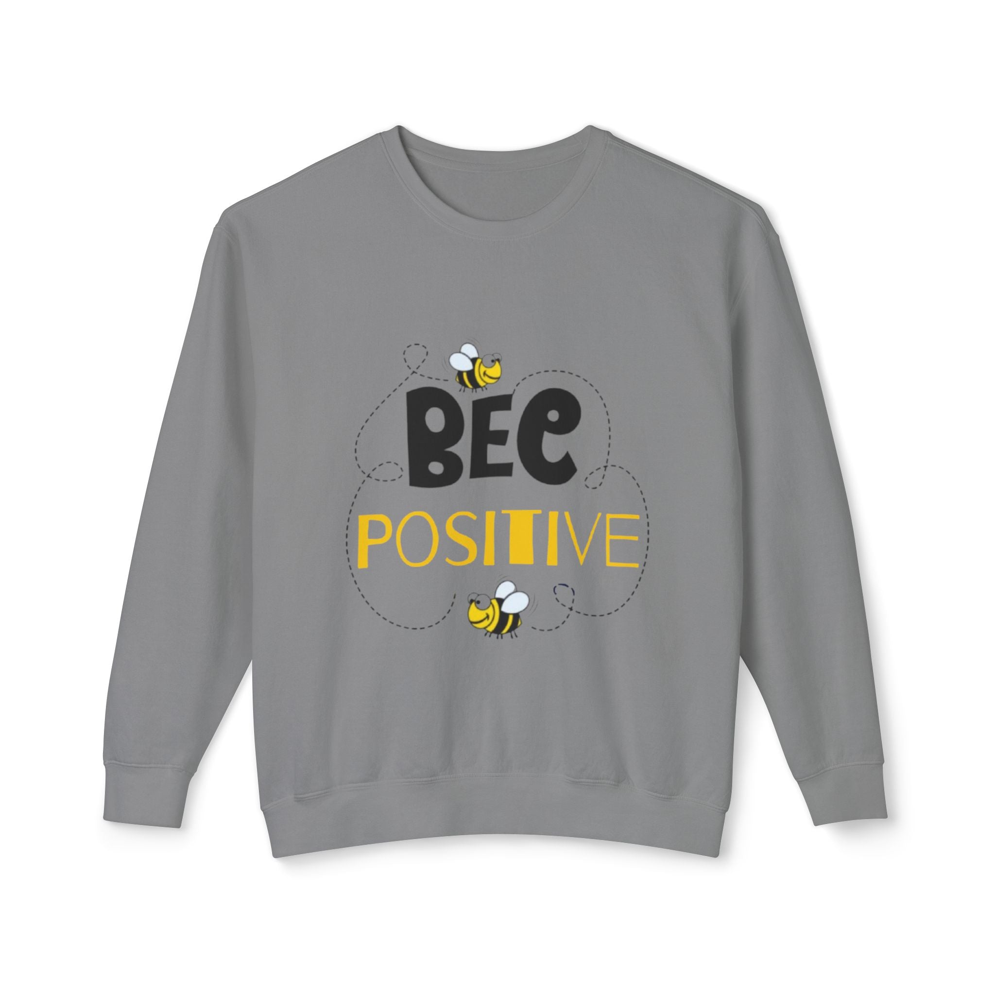 Bee Positive Unisex Lightweight Crewneck Sweatshirt