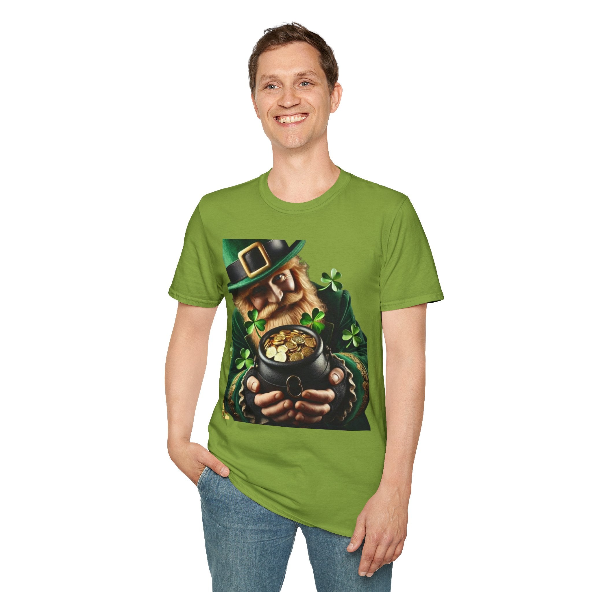 Lucky Leprechaun Unisex Softstyle T-Shirt