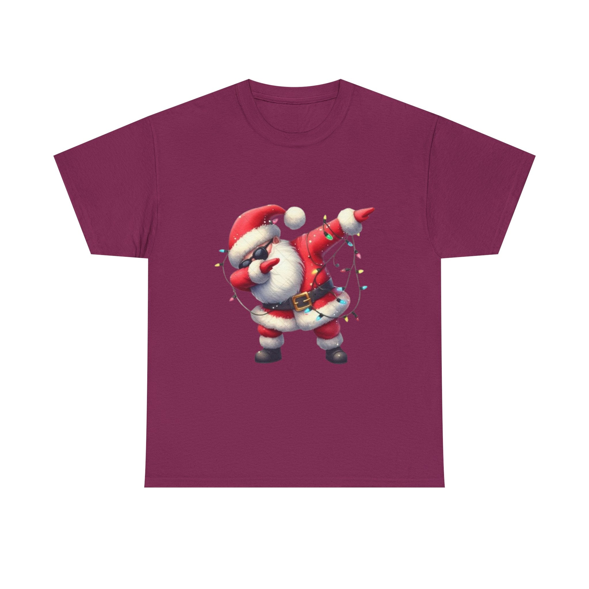 Dabbing Santa Unisex Heavy Cotton T-Shirt