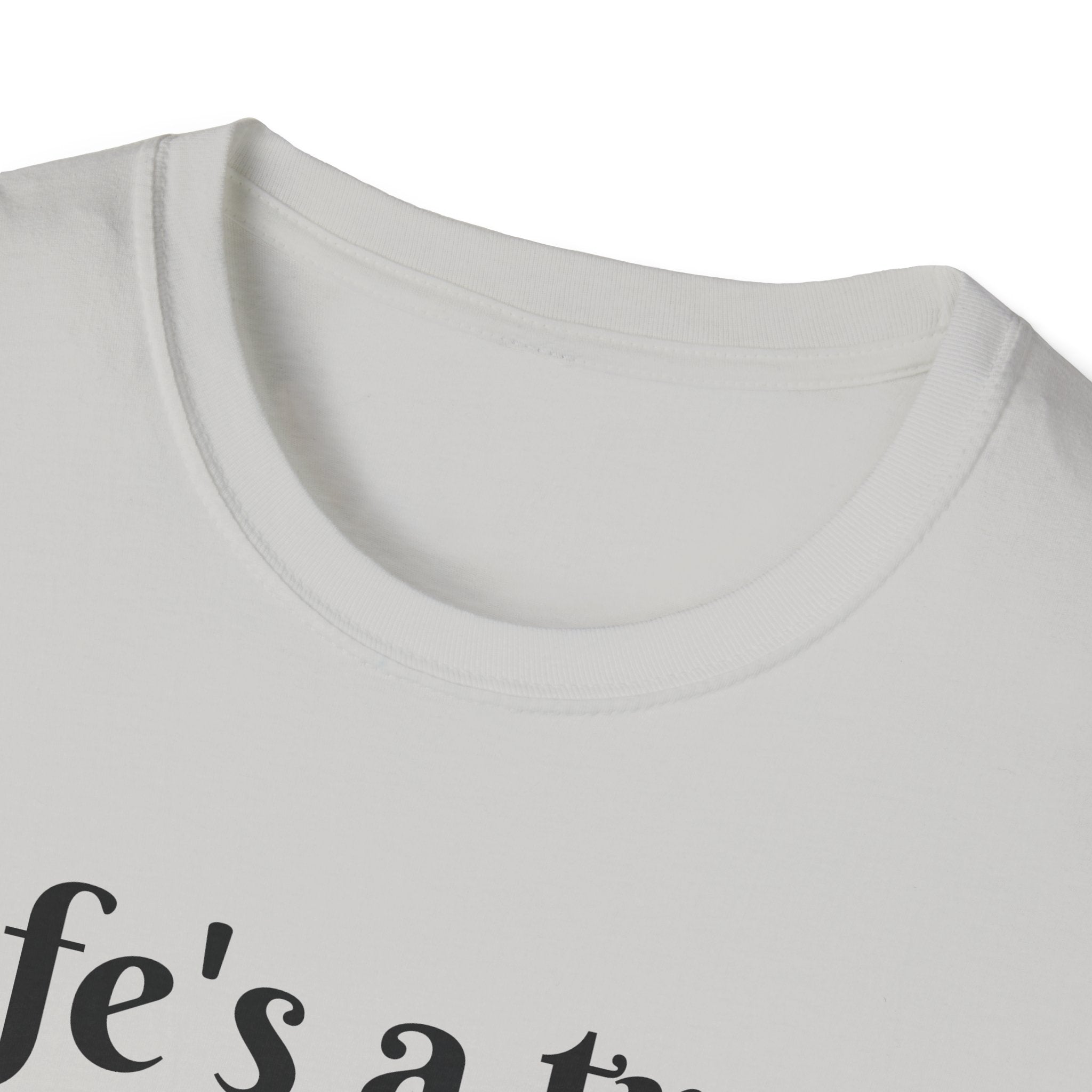 Life's A Treat Unicorn Unisex Softstyle T-Shirt