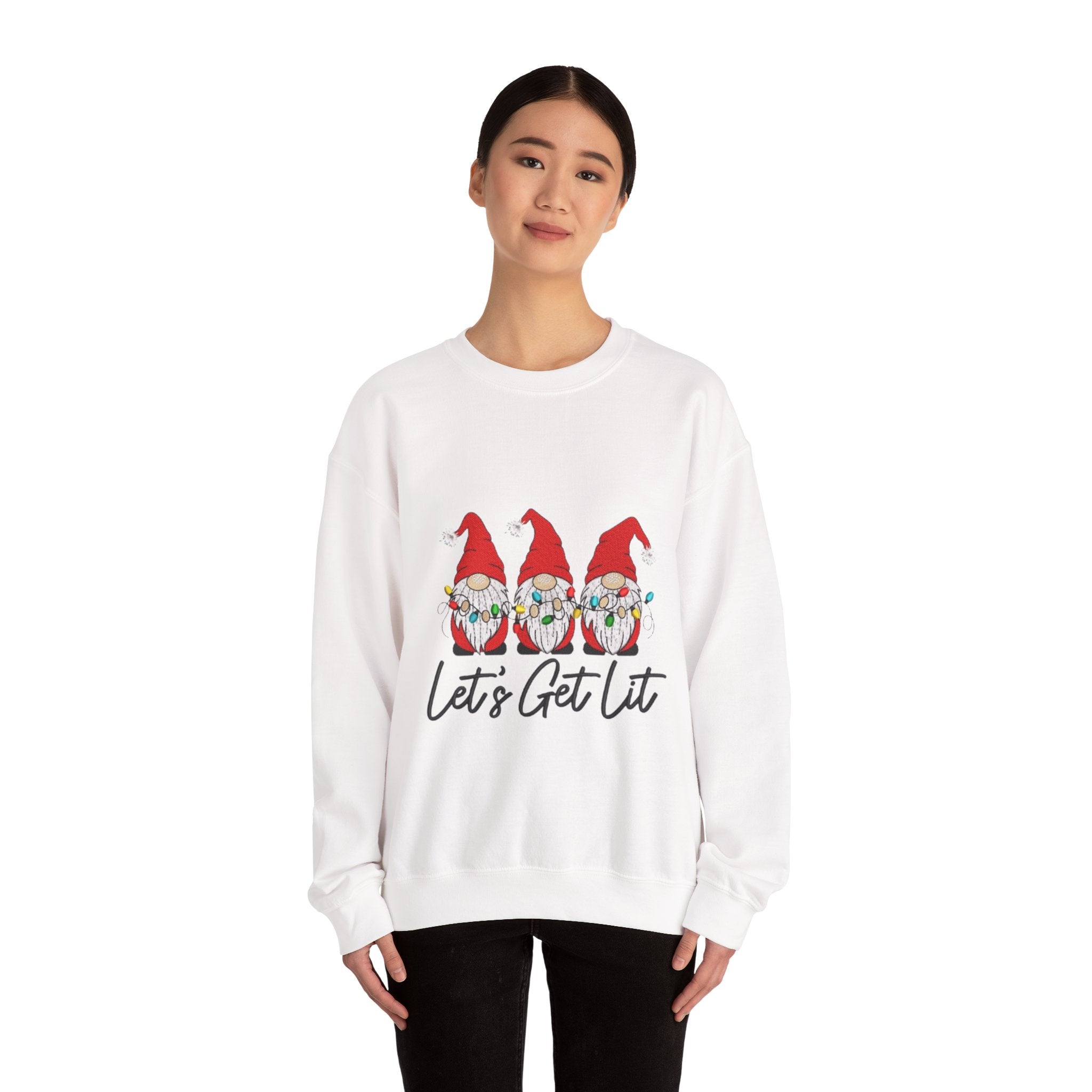 Let's Get Lit Unisex Heavy Blend™ Crewneck Sweatshirt