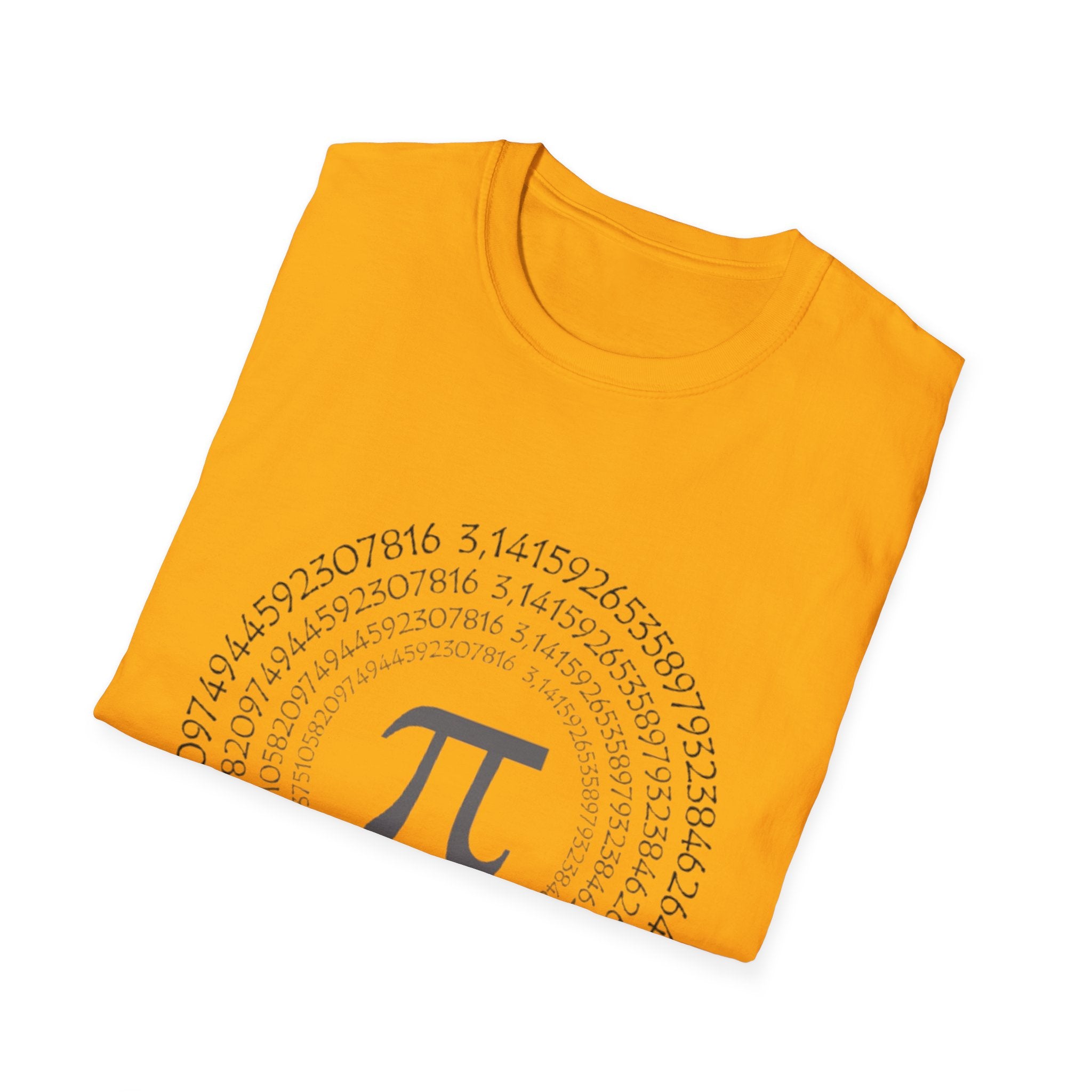 Pi Day Themed Unisex Softstyle T-Shirt