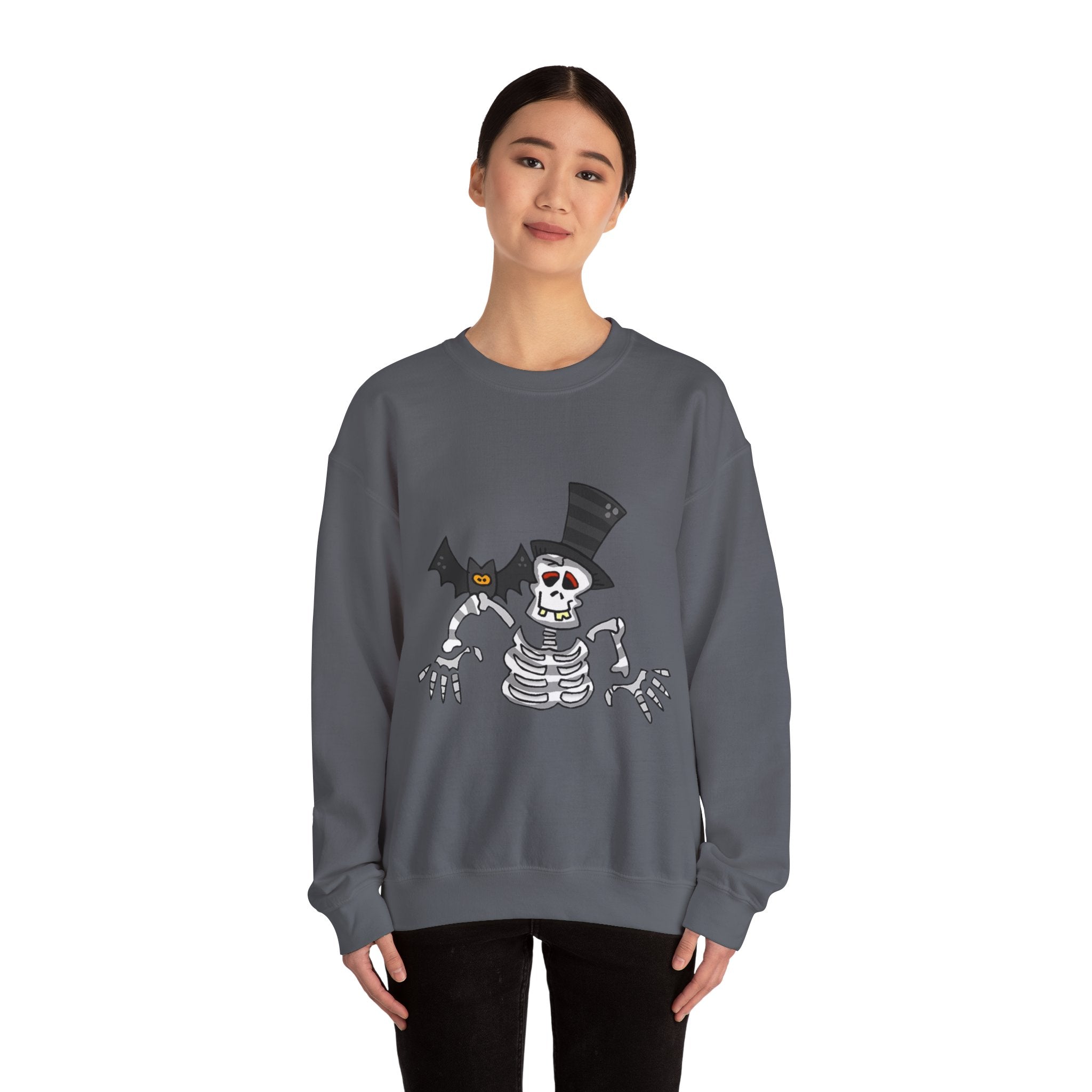 Halloween Skeleton Unisex Crewneck Sweatshirt