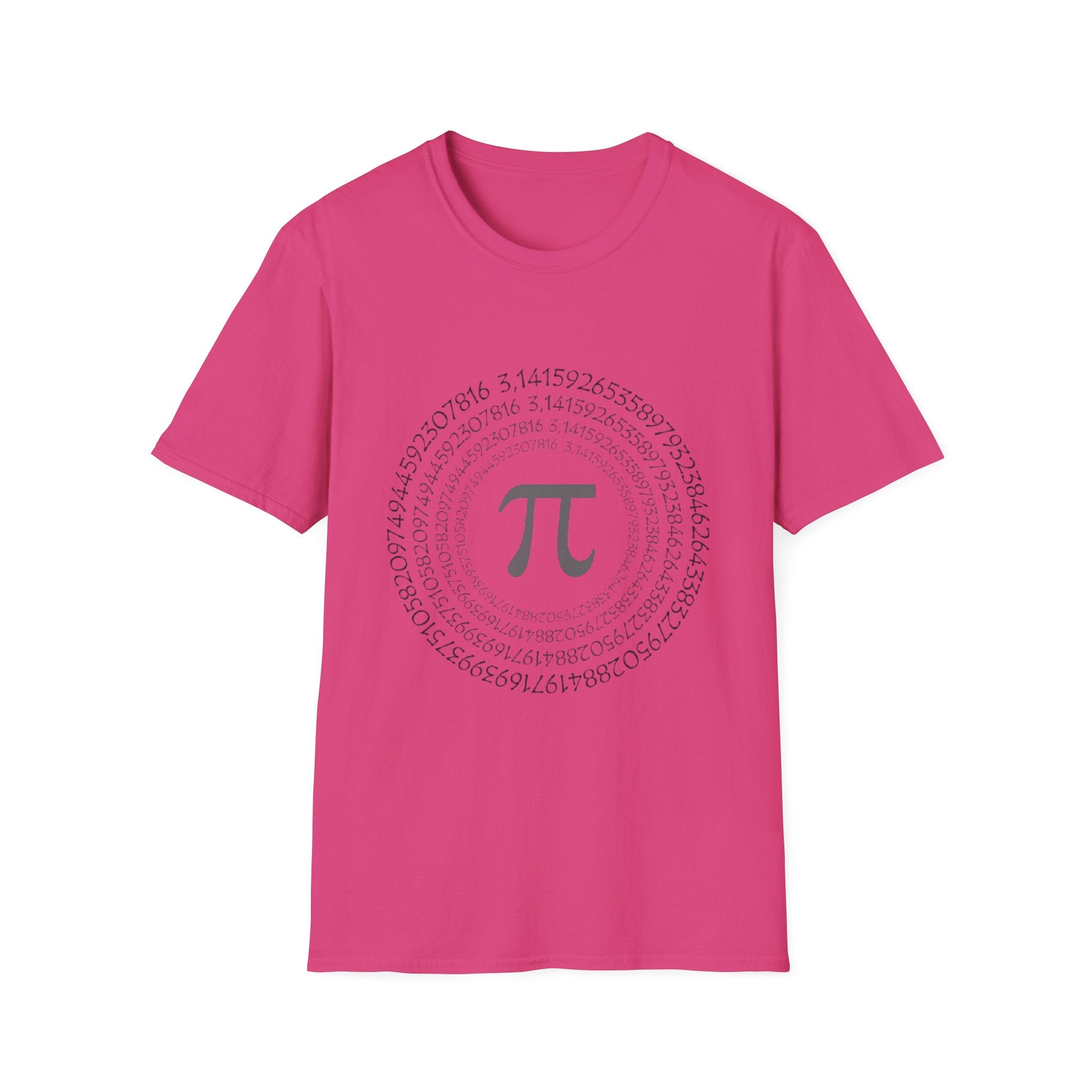 Pi Day Themed Unisex Softstyle T-Shirt
