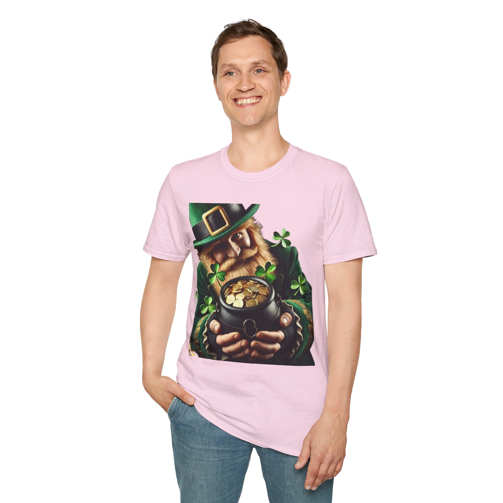 Lucky Leprechaun Unisex Softstyle T-Shirt