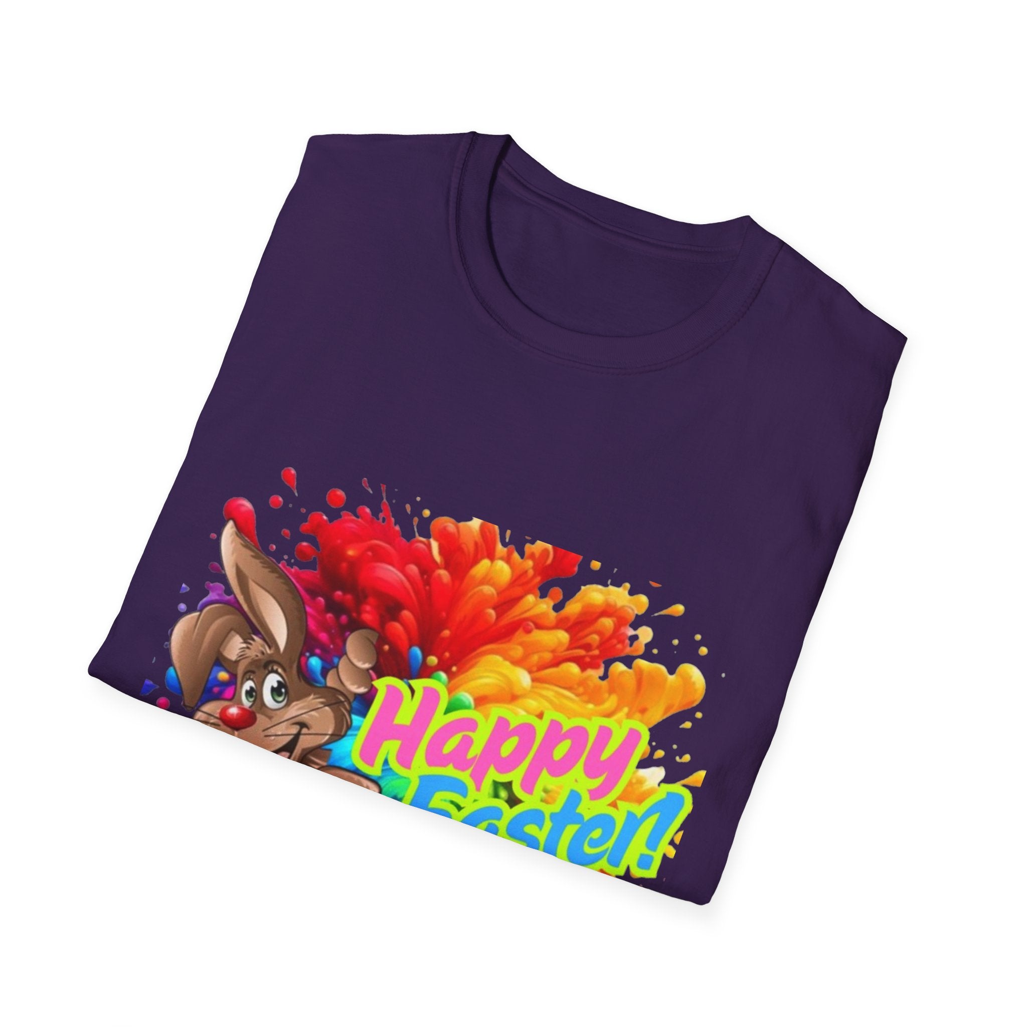 Happy Easter Bunny Unisex Softstyle T-Shirt