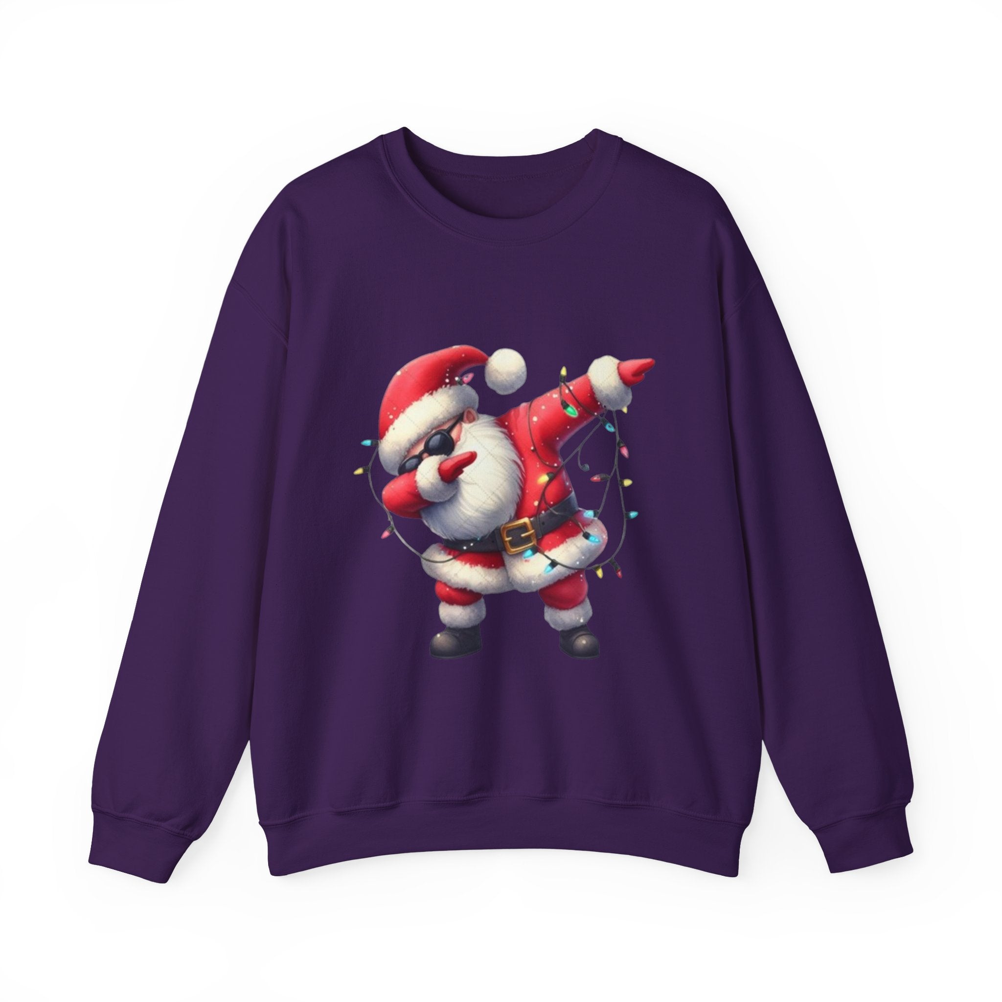 Santa Dabbing Unisex Heavy Blend™ Crewneck Sweatshirt