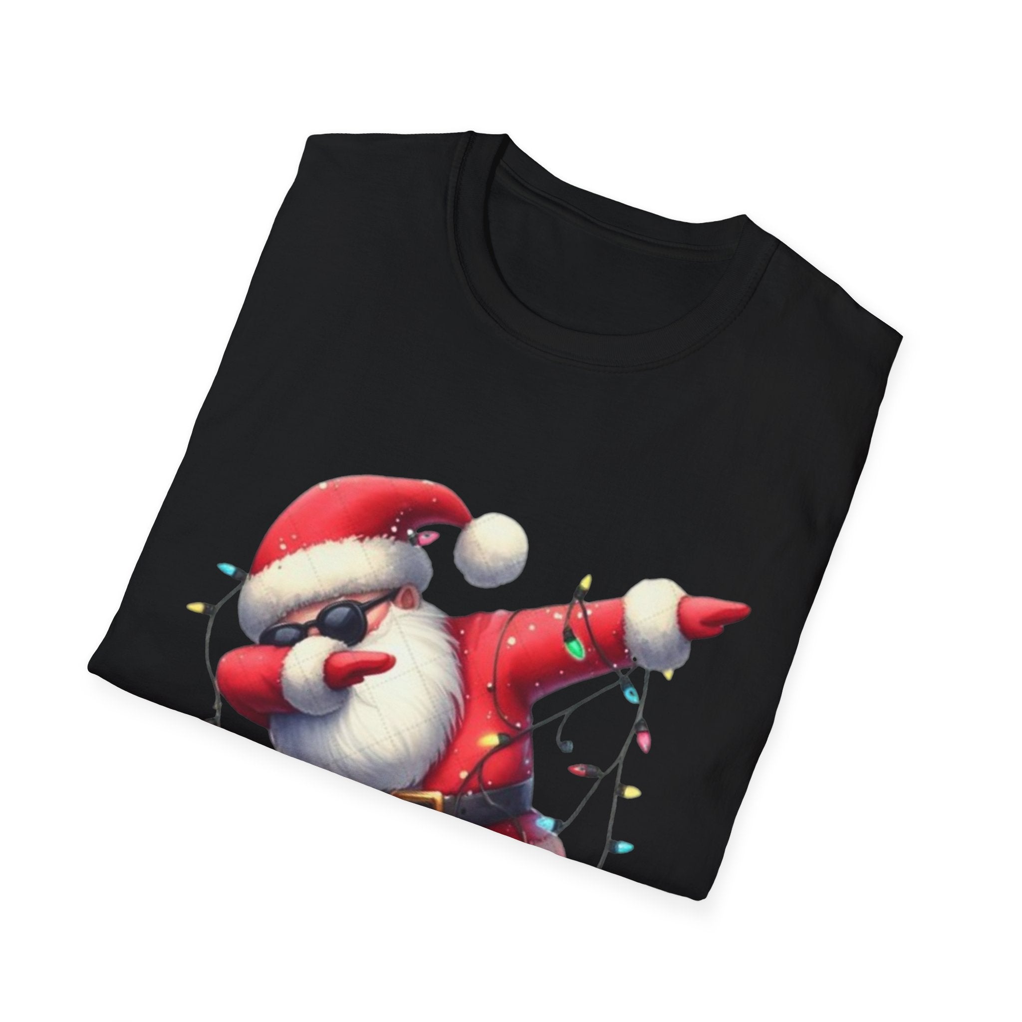 Dabbing Santa Unisex Softstyle T-Shirt