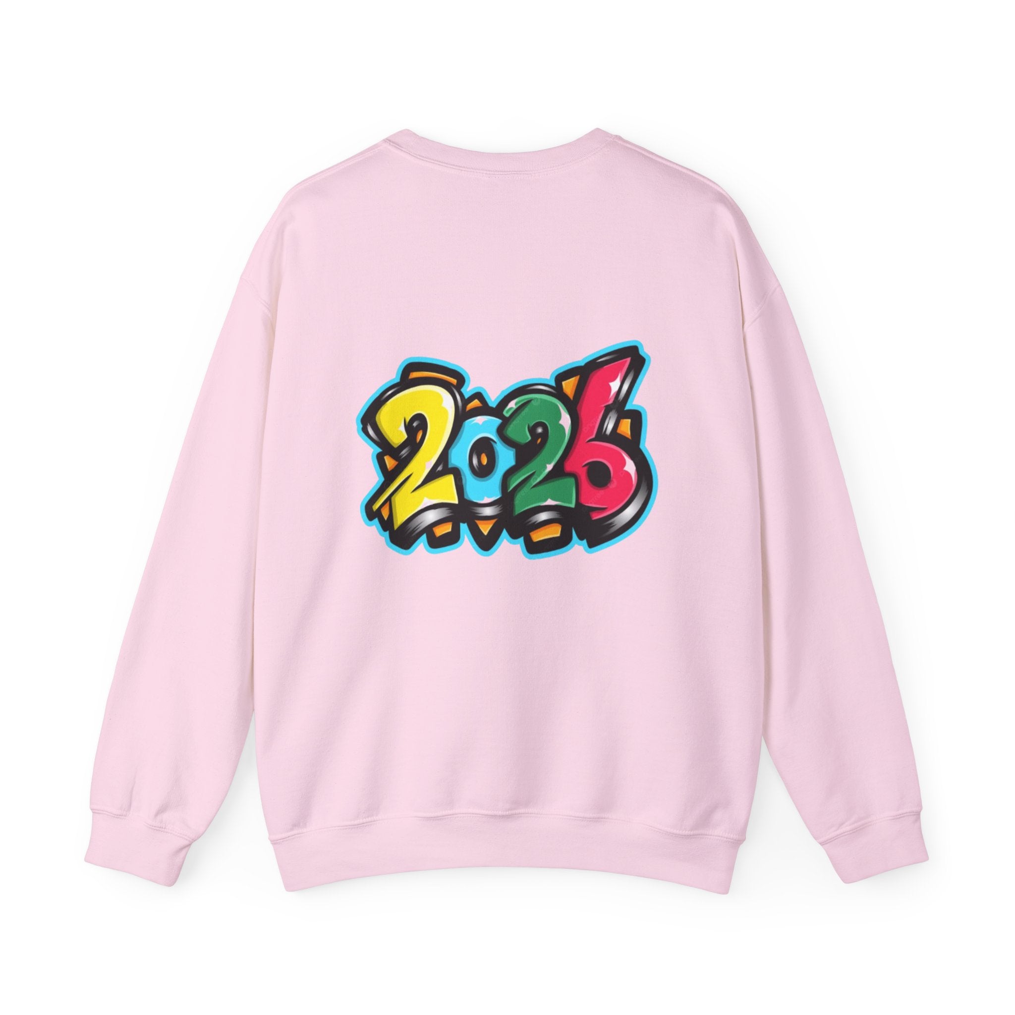 2026 Happy New Year DOUBLE SIDED Unisex Heavy Blend™ Crewneck Sweatshirt