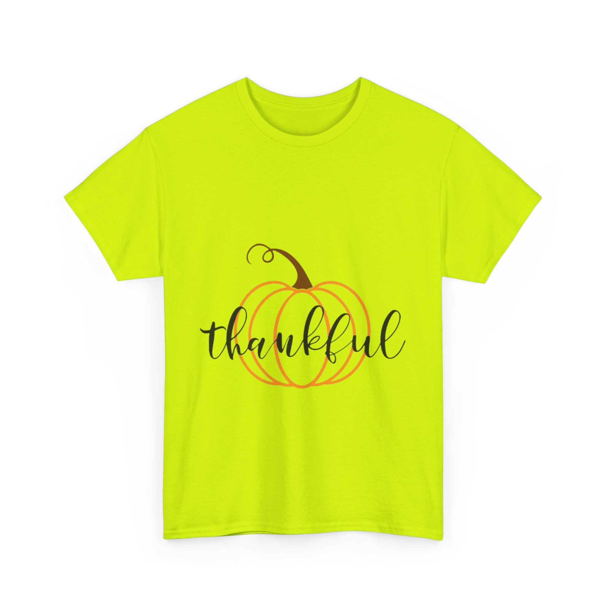 Thankful Pumpkin Unisex Heavy Cotton T-Shirt