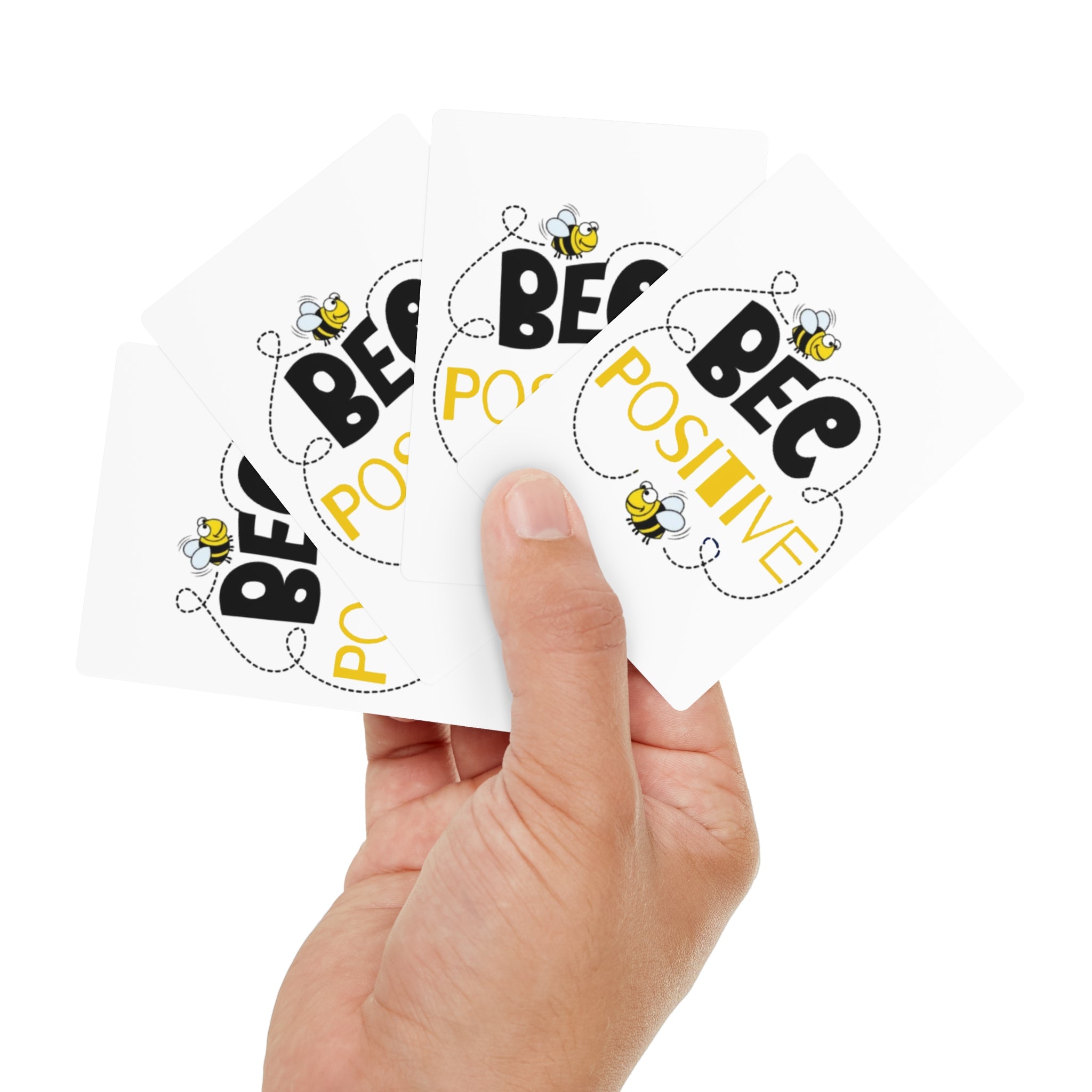Bee Positive Premium Poker Cards