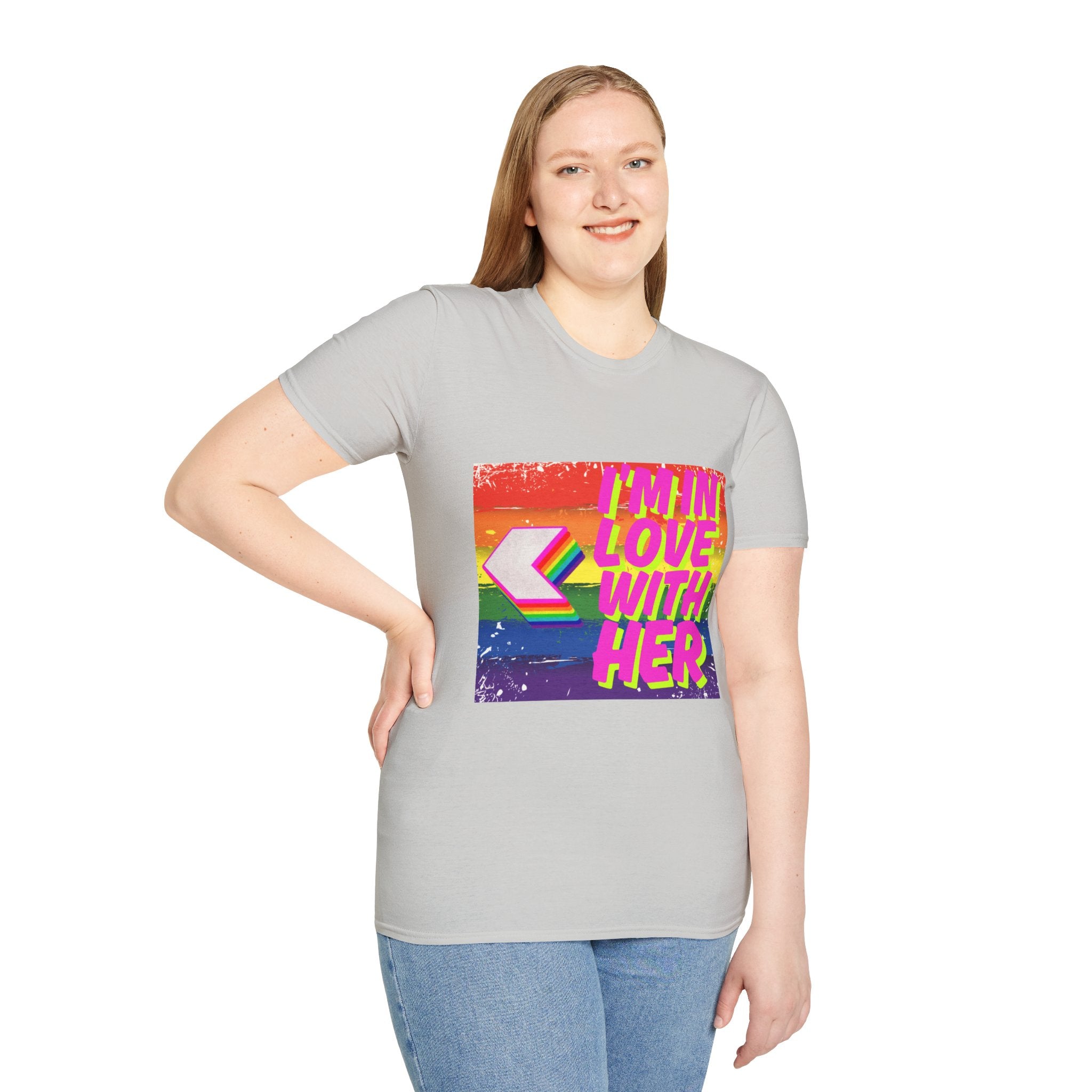 I'm in Love with Her Unisex Softstyle T-Shirt
