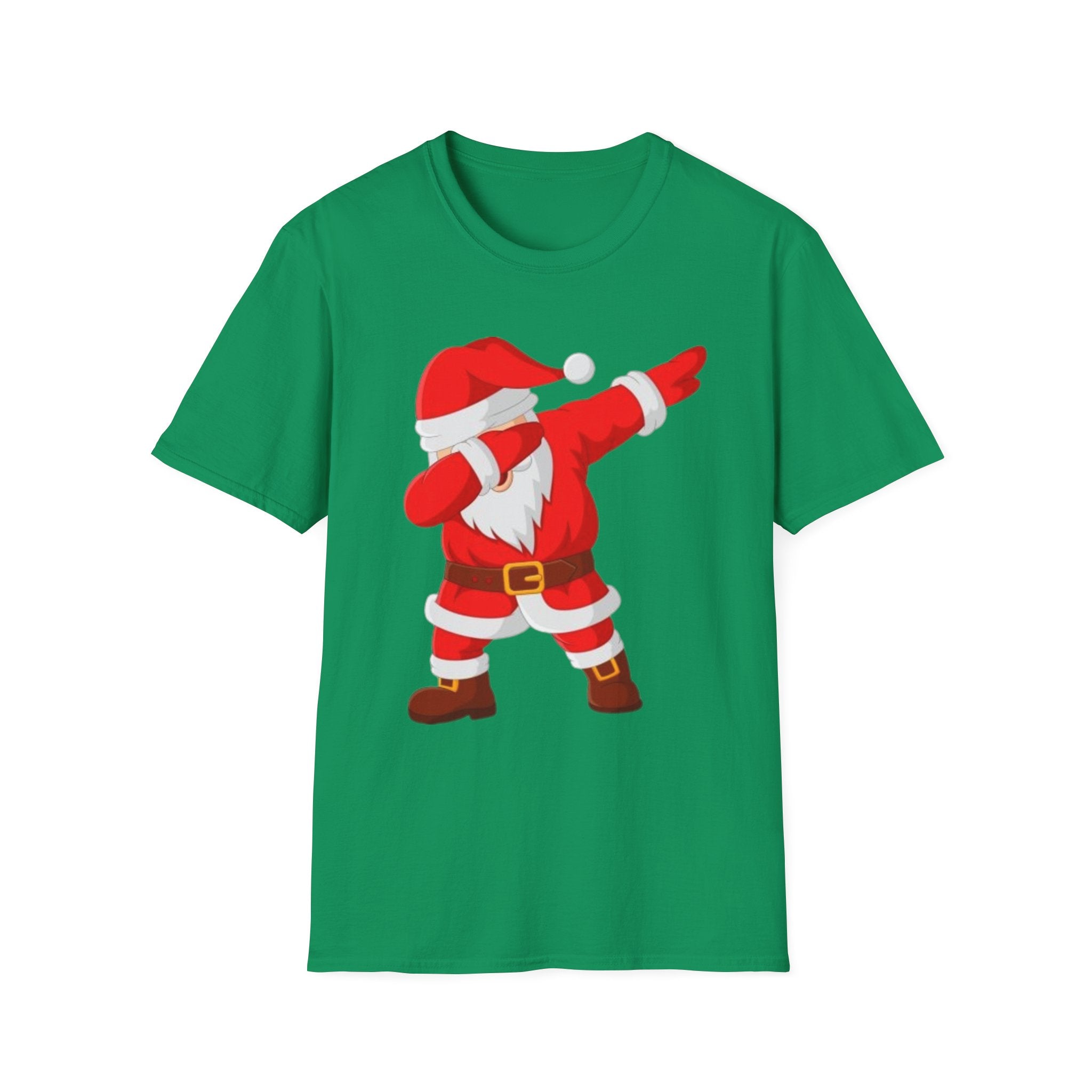 Dabbing Santa Unisex Softstyle T-Shirt