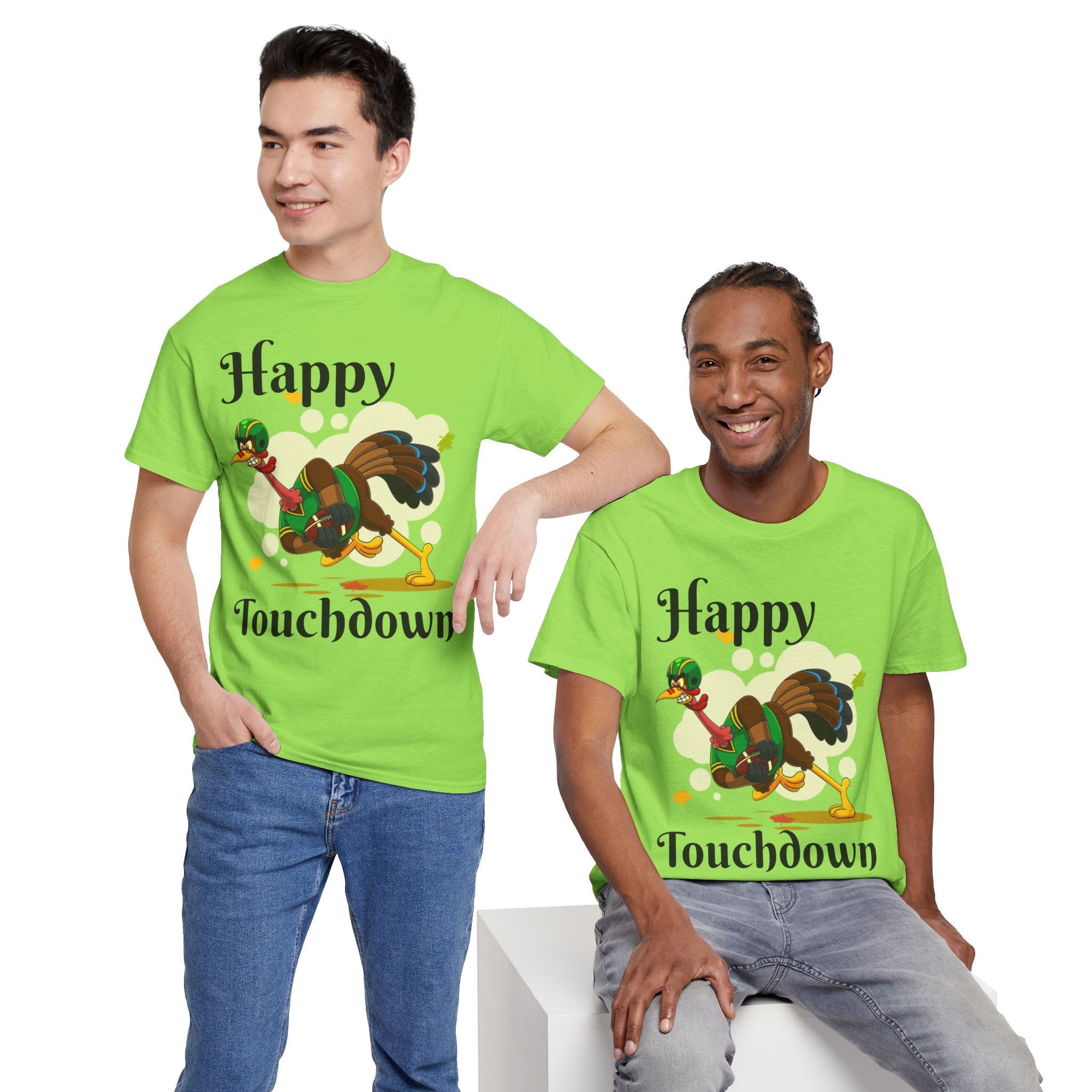 Happy Touchdown Unisex Heavy Cotton T-Shirt