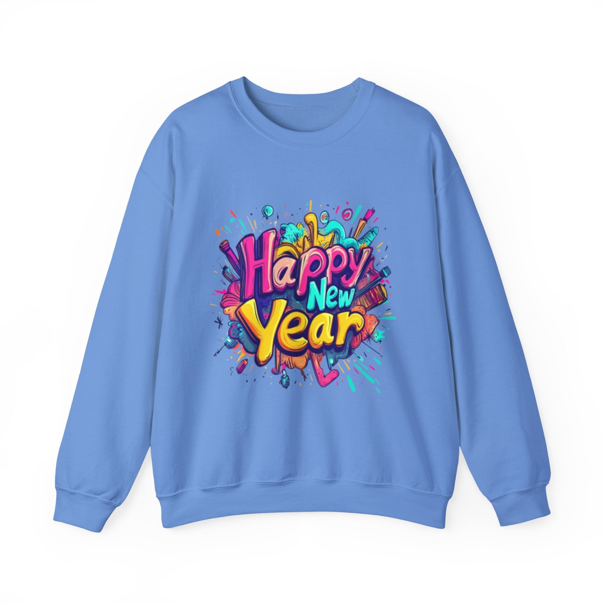 2026 Happy New Year DOUBLE SIDED Unisex Heavy Blend™ Crewneck Sweatshirt