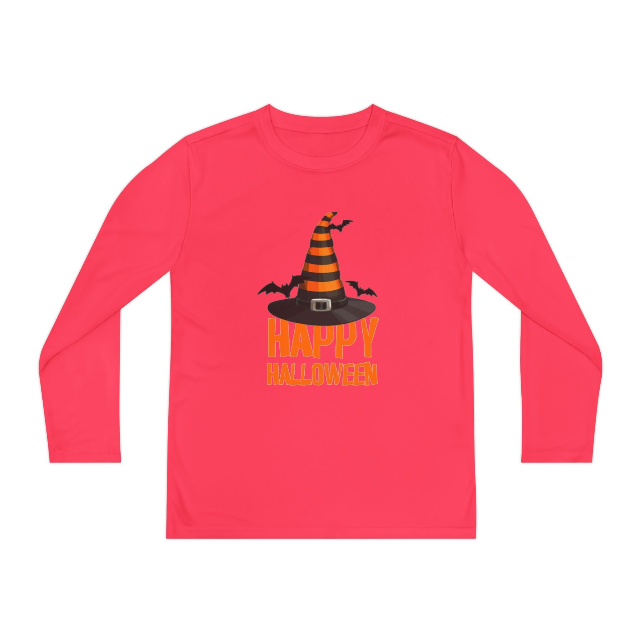 Happy Halloween Youth Long Sleeve Competitor T-Shirt