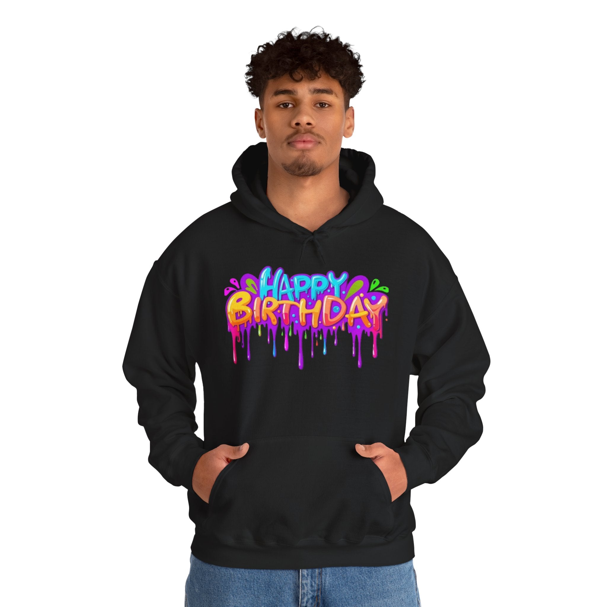 Happy Birthday Unisex Hoodie Personalize It!
