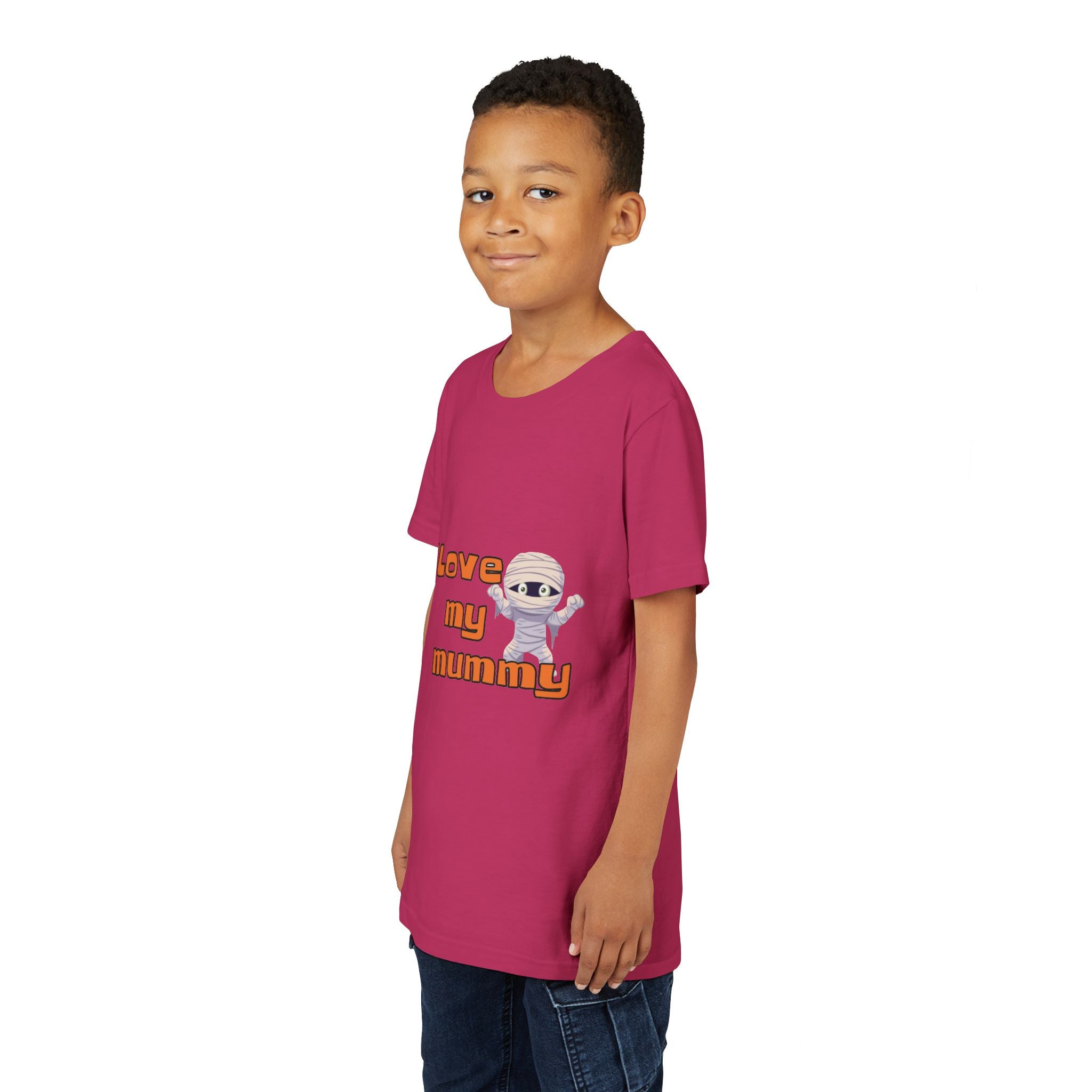 I Love My Mummy Youth Short Sleeve T-Shirt