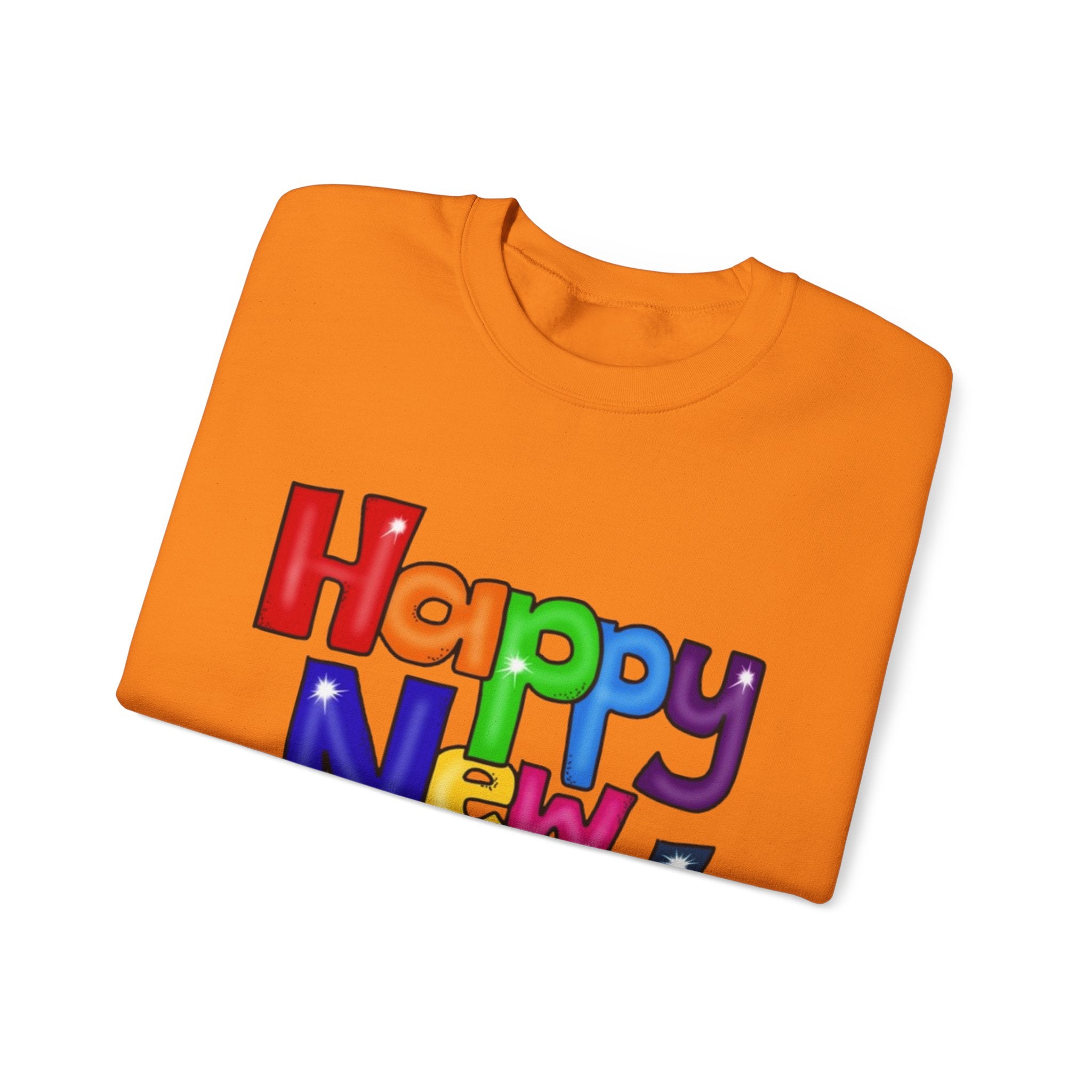 Happy New Year Unisex Heavy Blend™ Crewneck Sweatshirt
